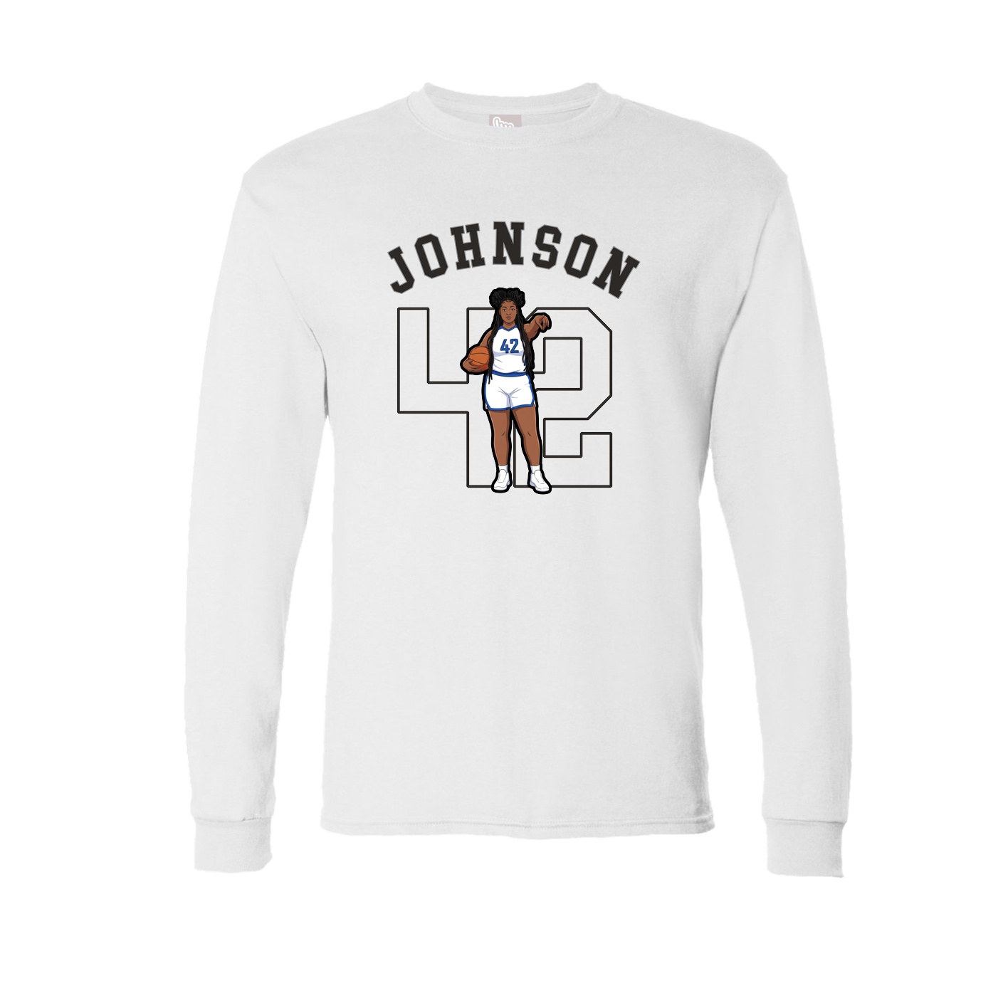 Long Sleeve Tee — Shirsey Arch in White