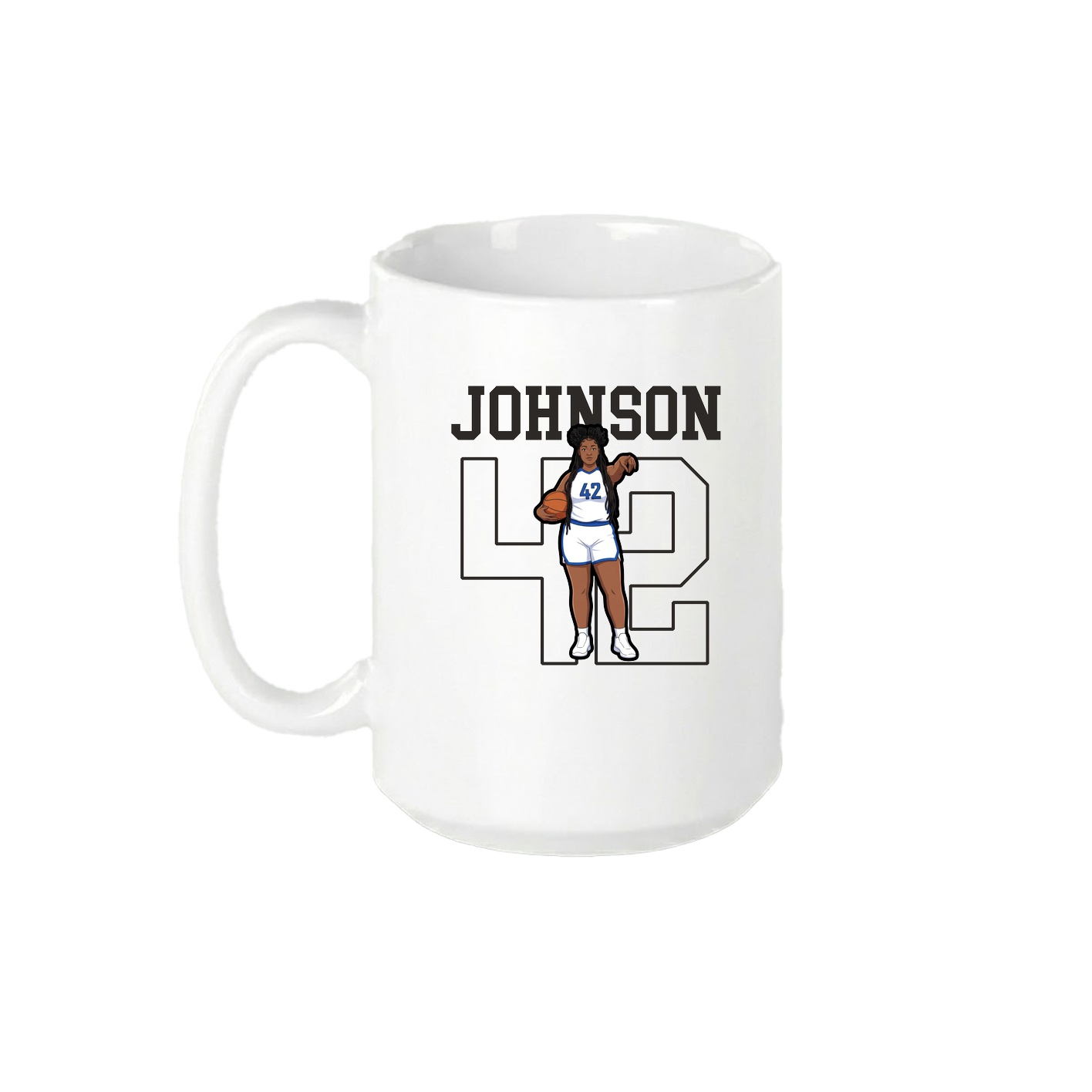15oz Coffee Mug — Shirsey in White