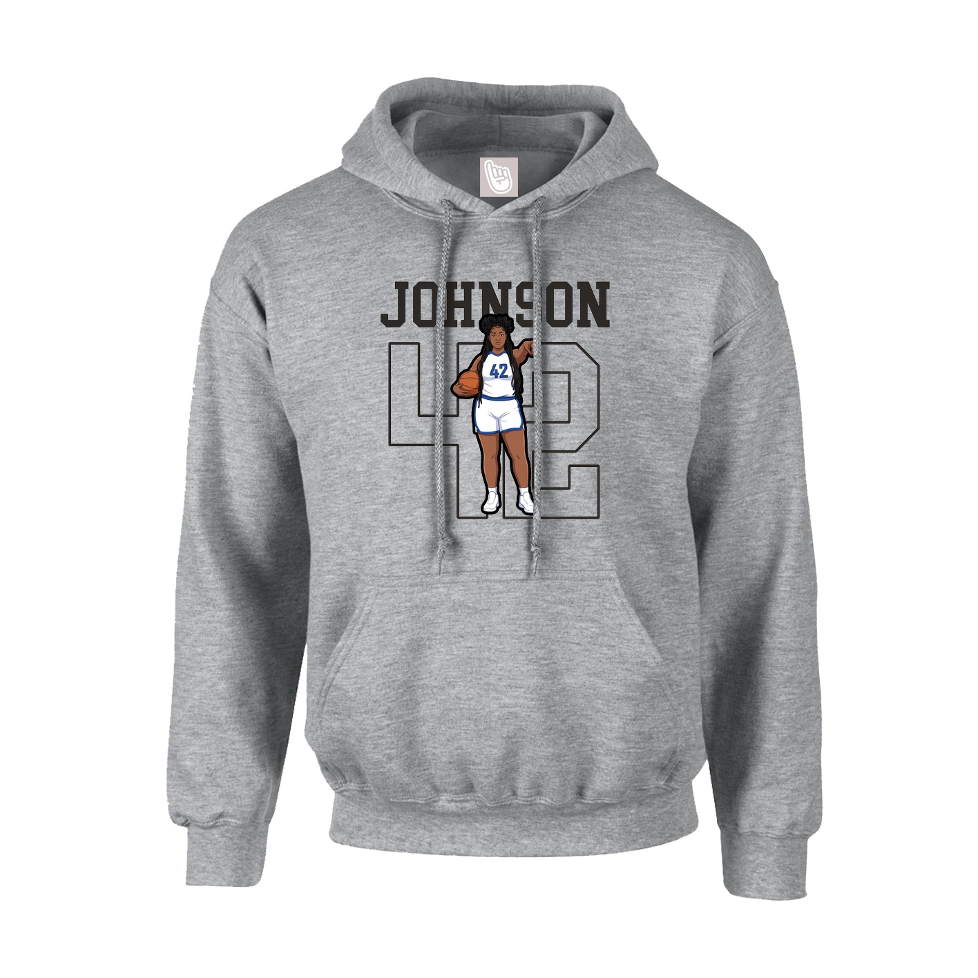 Hoodie — Shirsey in Grey