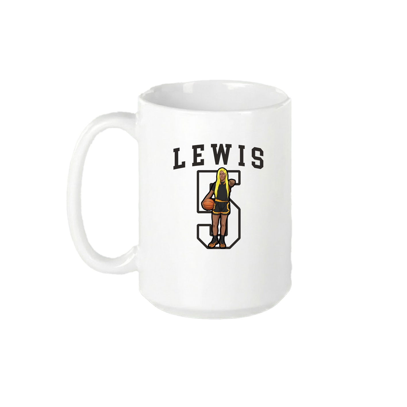 15oz Coffee Mug — Shirsey in White