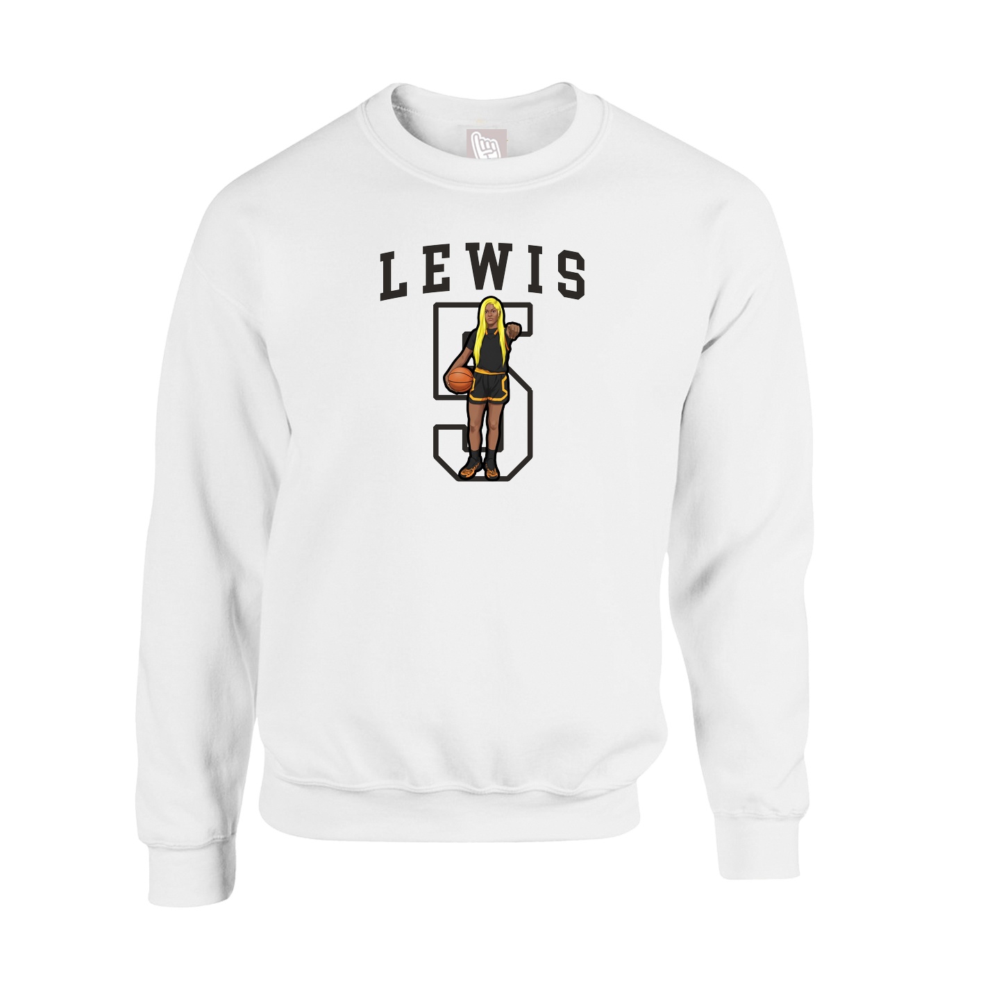 Fleece Crew — Shirsey in White