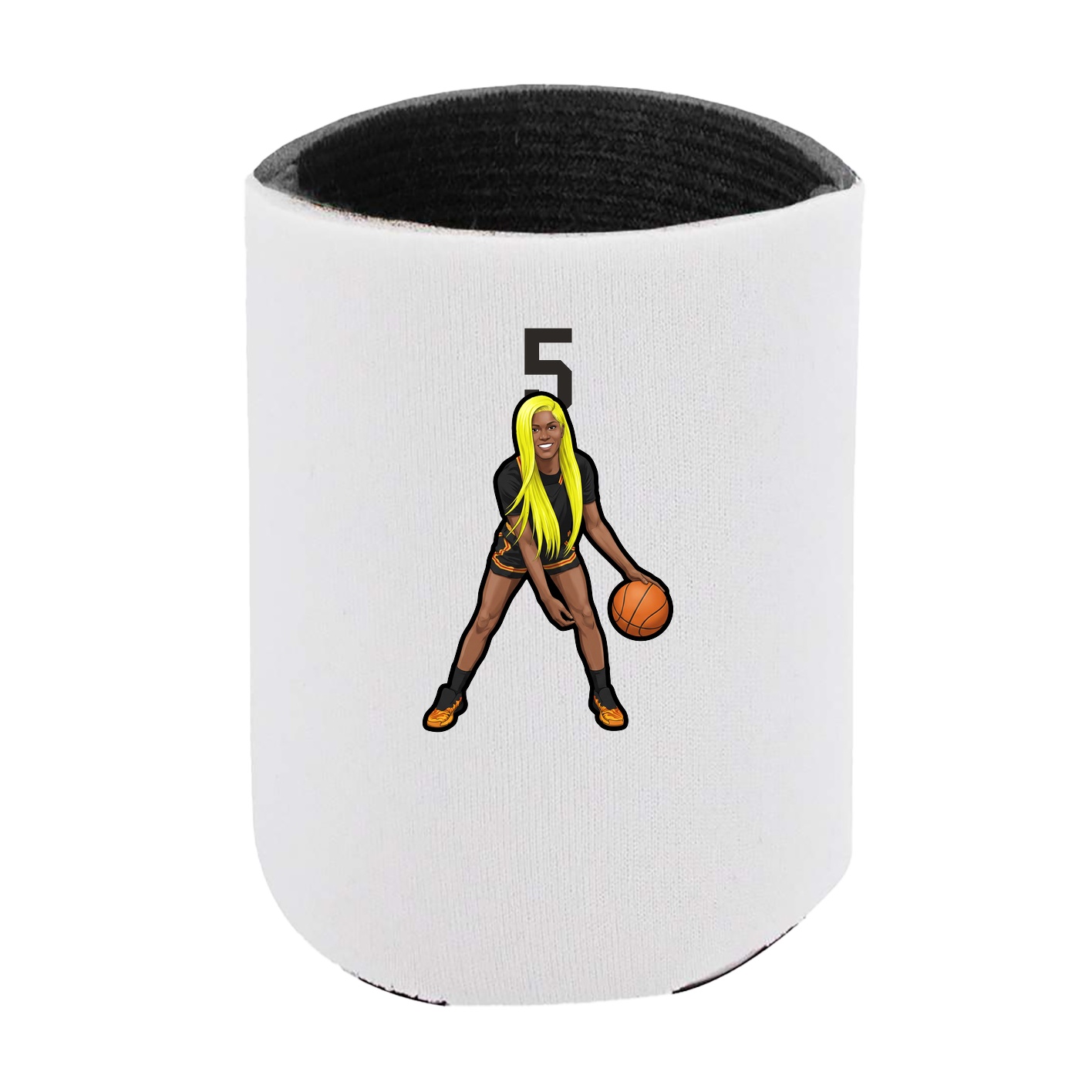 Can Holder — Number Top in White