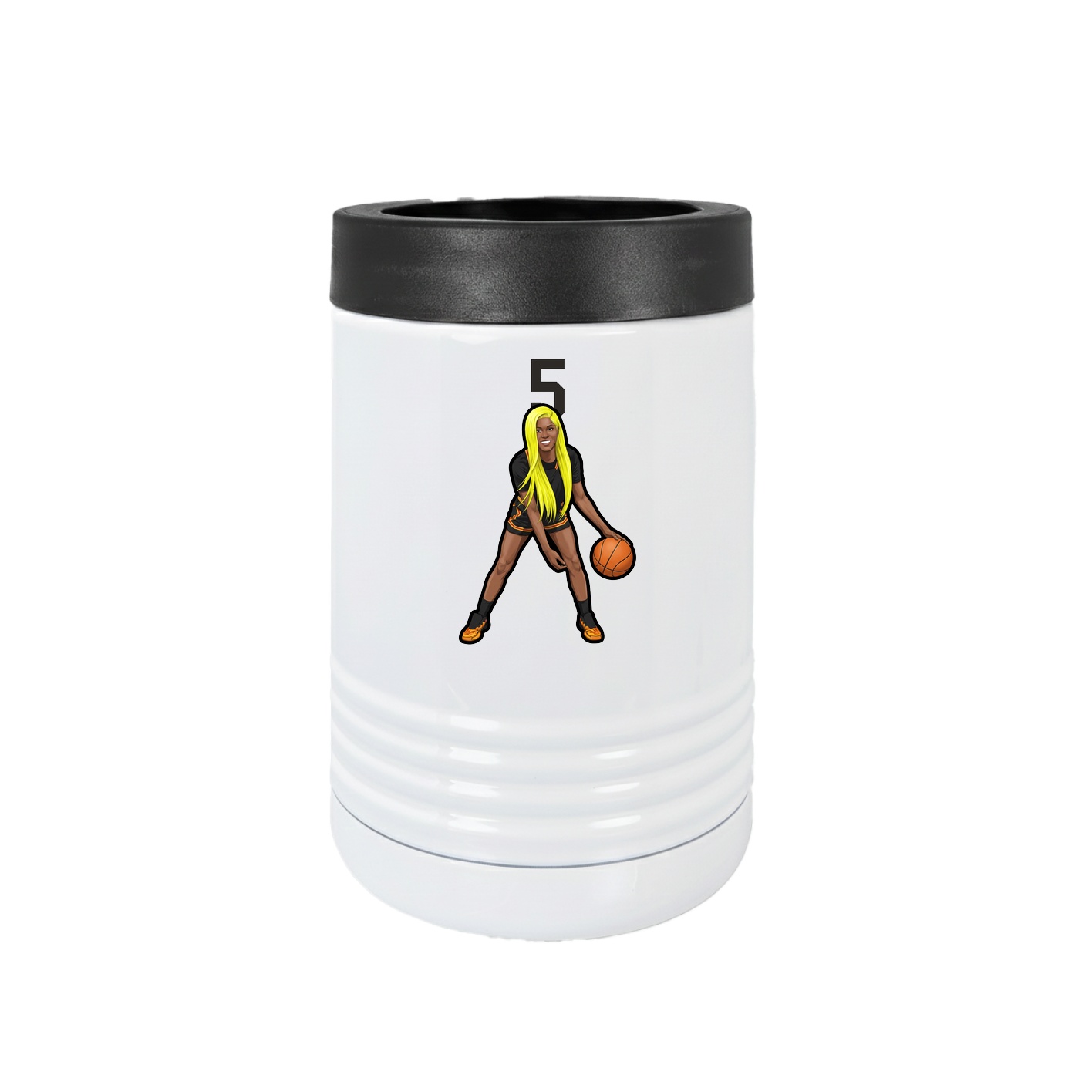Beverage Holder — Number Top in White