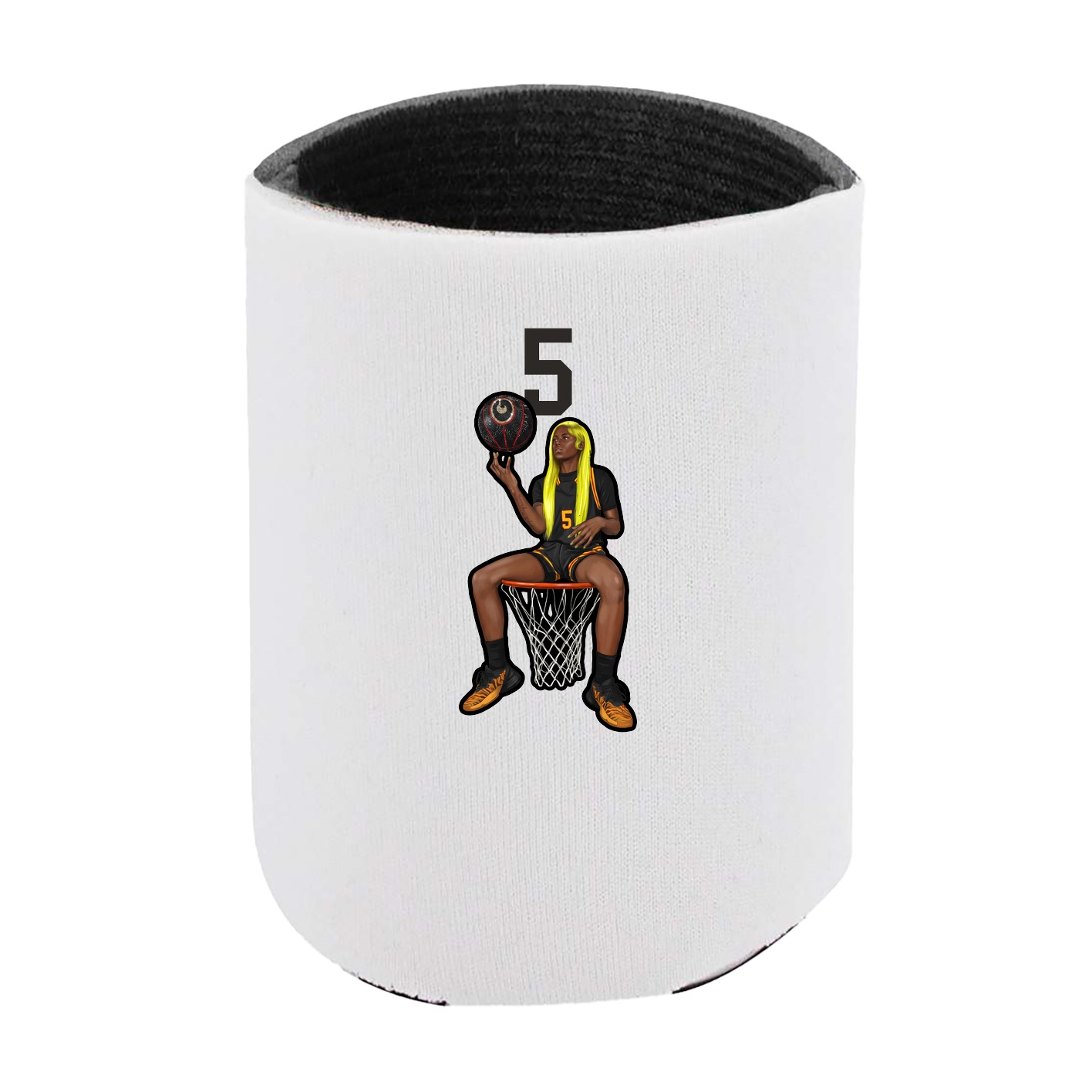 Can Holder — Number Top in White