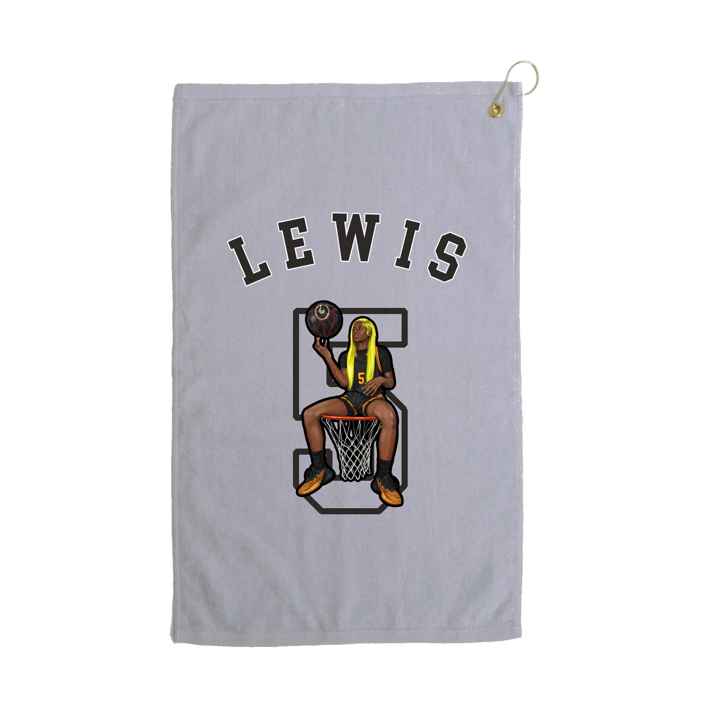 Golf Towel — Shirsey Arch in Grey