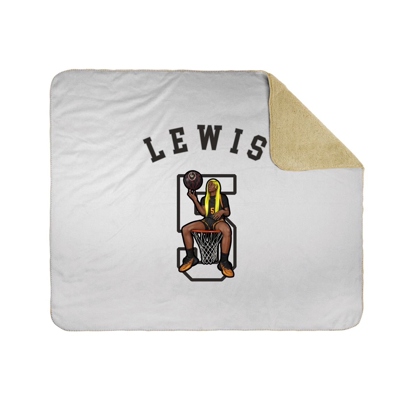Throw Blanket — Shirsey Arch in White