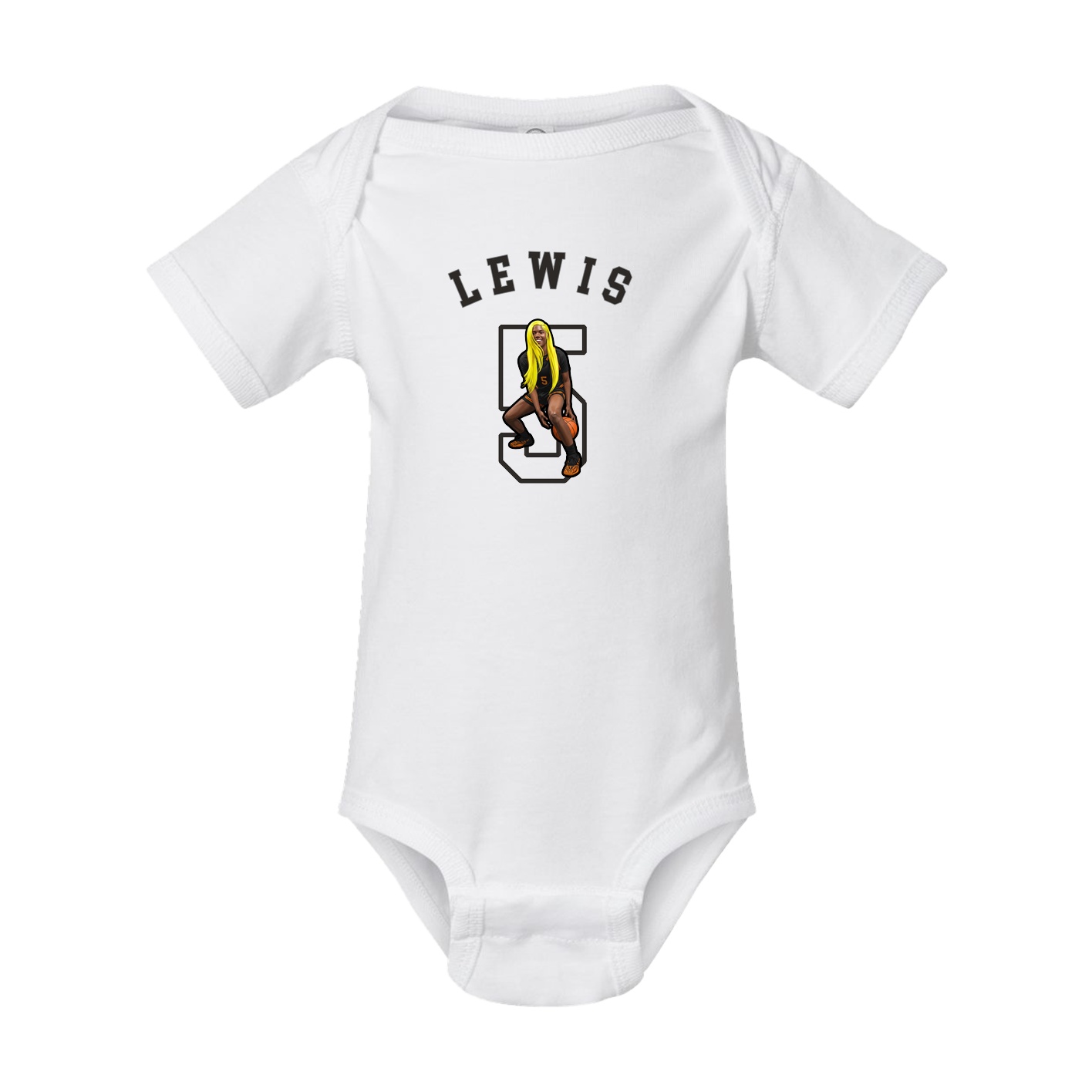 Baby Onesie — Shirsey Arch in White