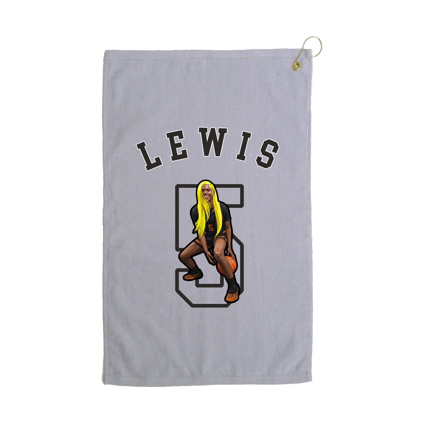 Golf Towel — Shirsey Arch in Grey