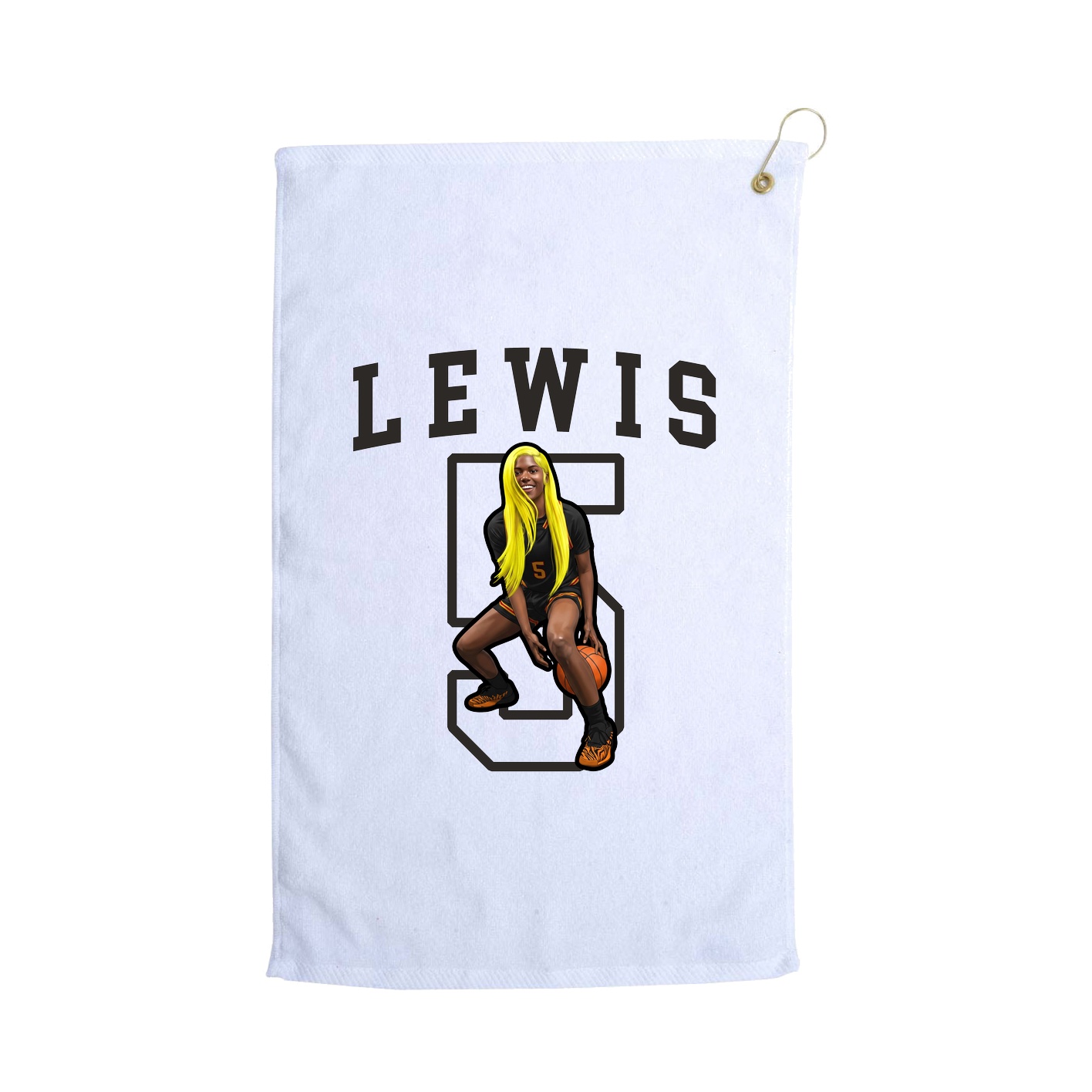 Golf Towel — Shirsey in White