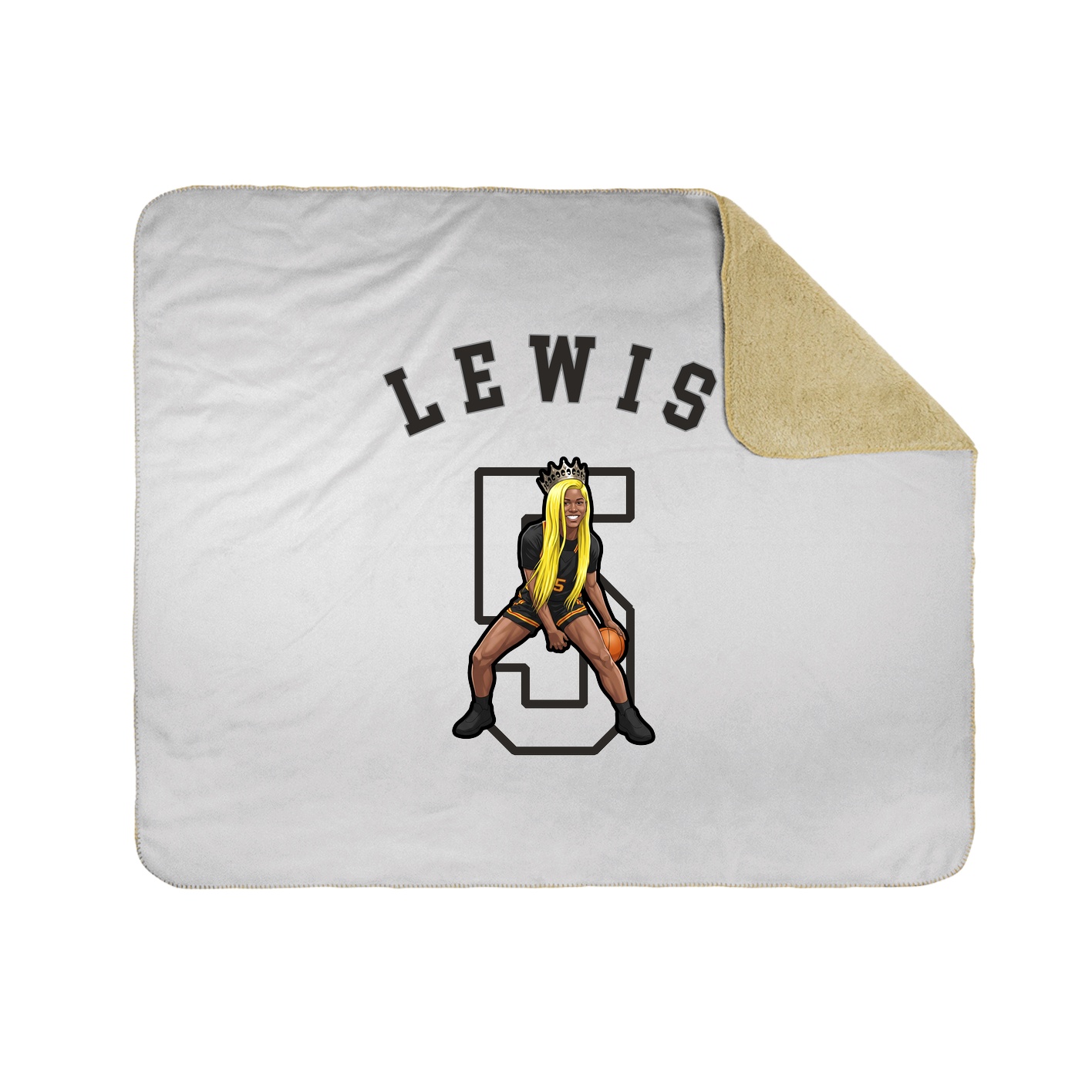 Throw Blanket — Shirsey Arch in White