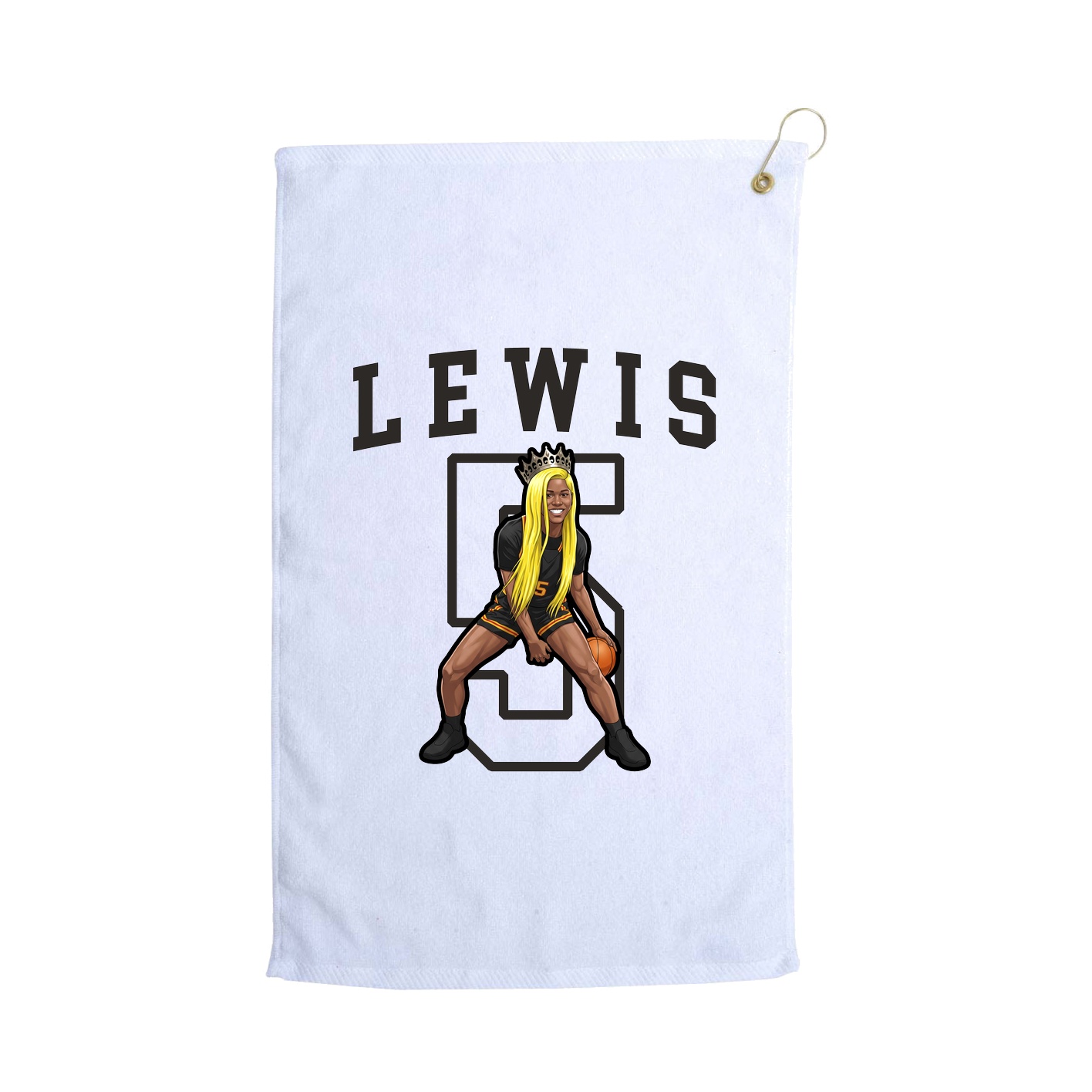 Golf Towel — Shirsey in White