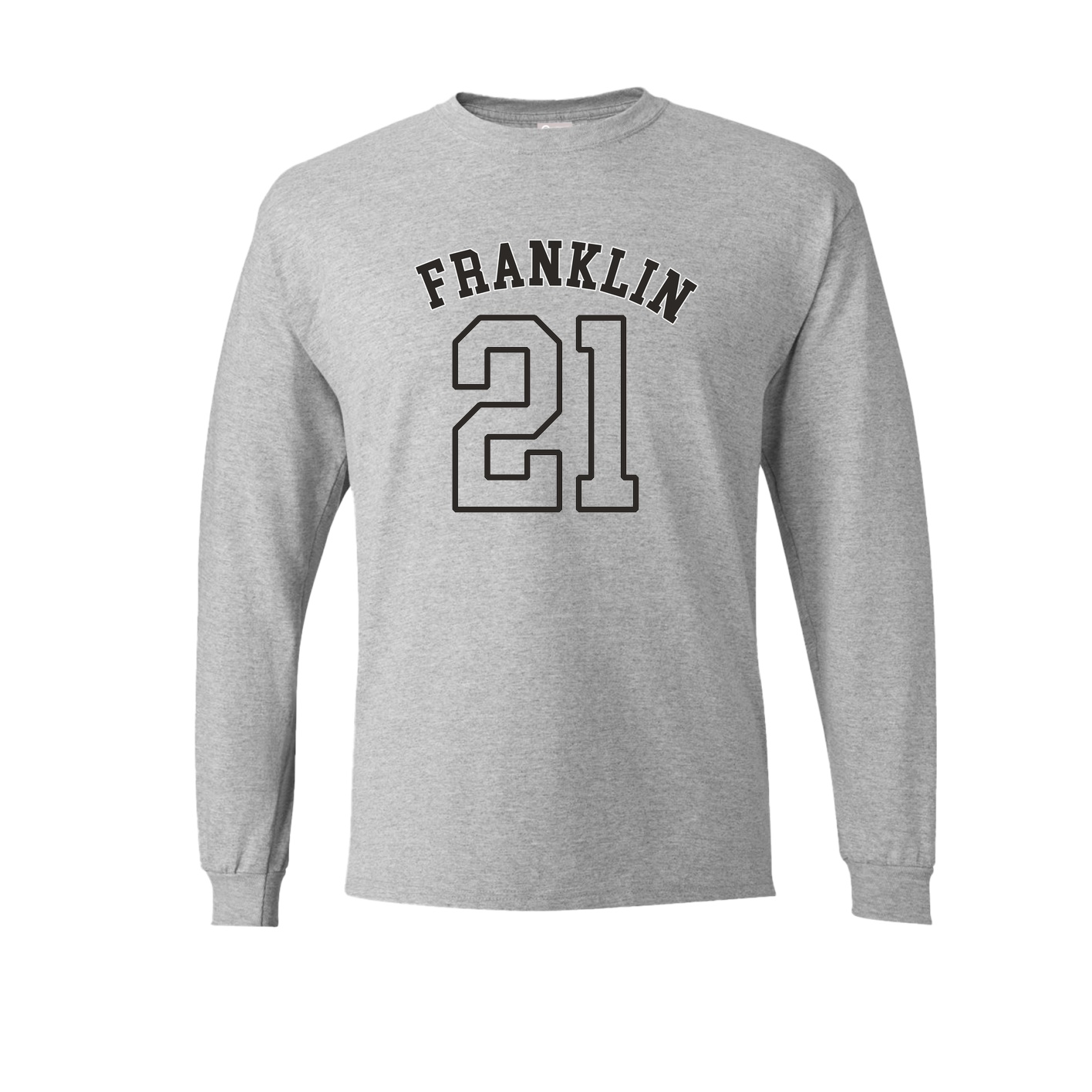 Long Sleeve Tee — Shirsey Arch in Grey