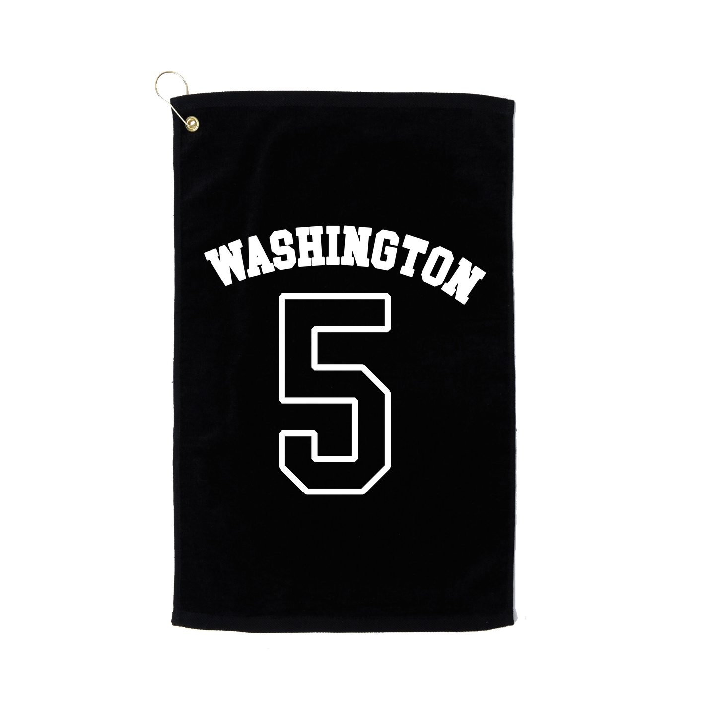 Golf Towel — Shirsey Arch in Black