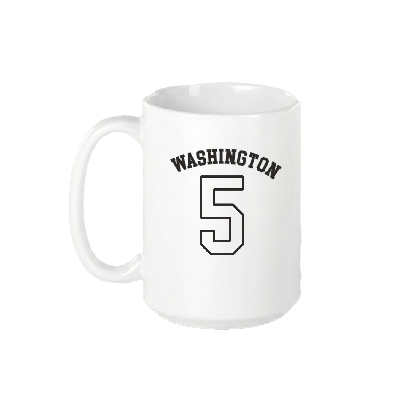 15oz Coffee Mug — Shirsey Arch in White