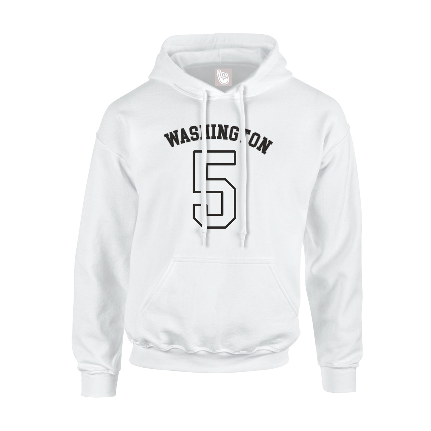 Hoodie — Shirsey Arch in White