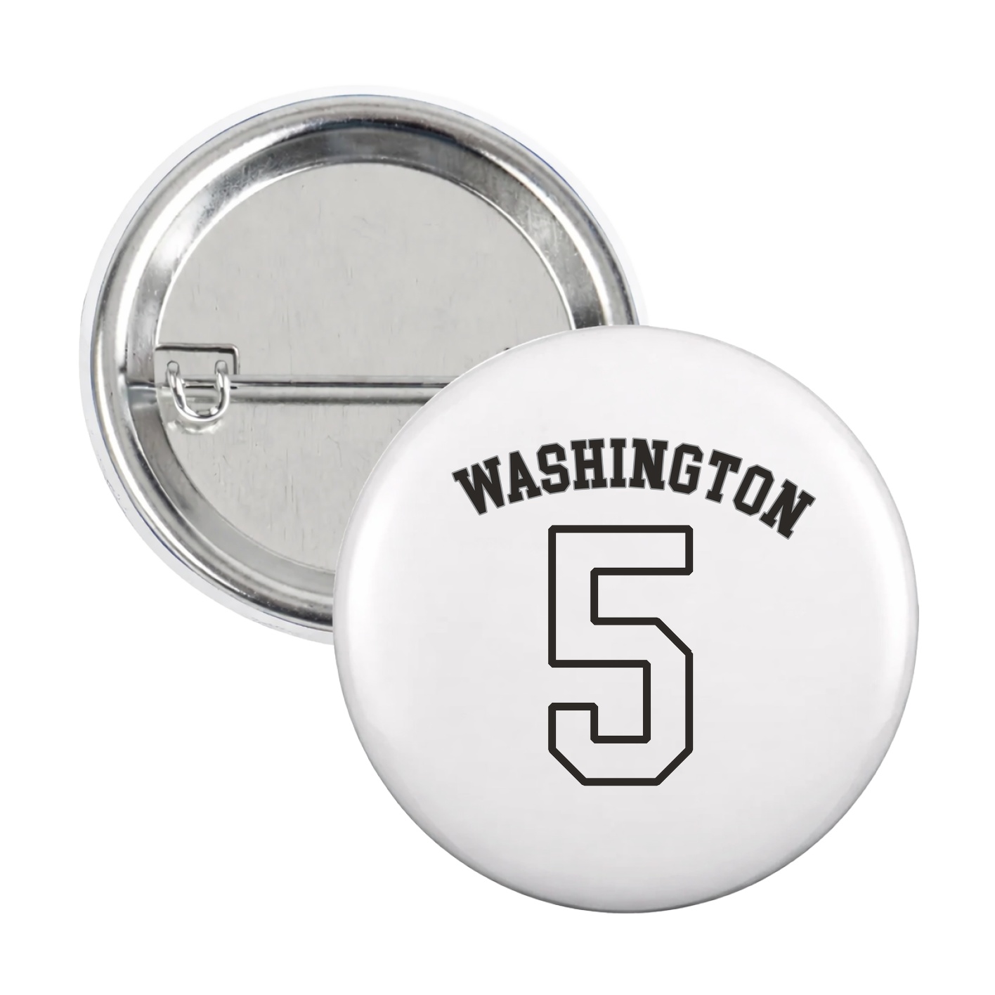 Game Day Button — Shirsey Arch in White