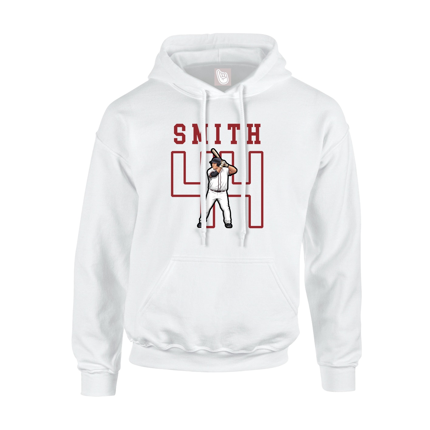 Hoodie — Shirsey in White