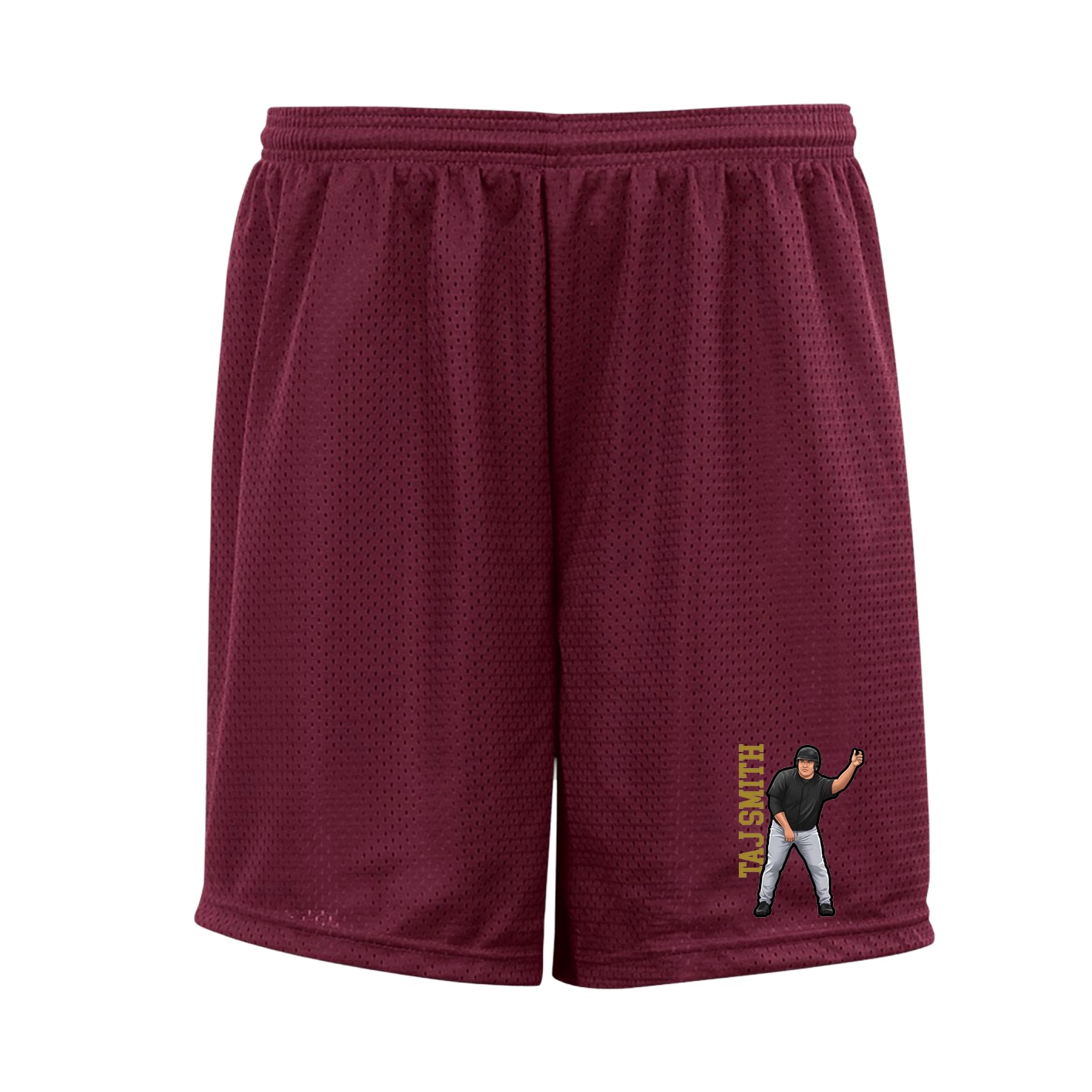 Shorts — Name Vertical in Cardinal
