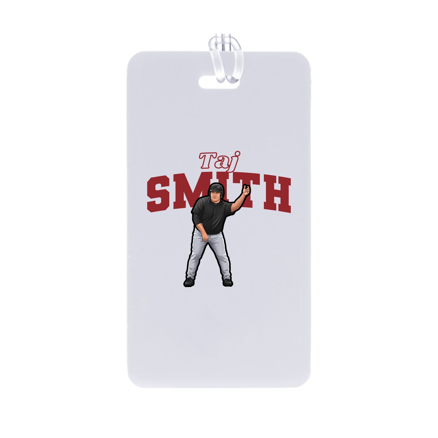 Bag Tag — Name Arch in Classic