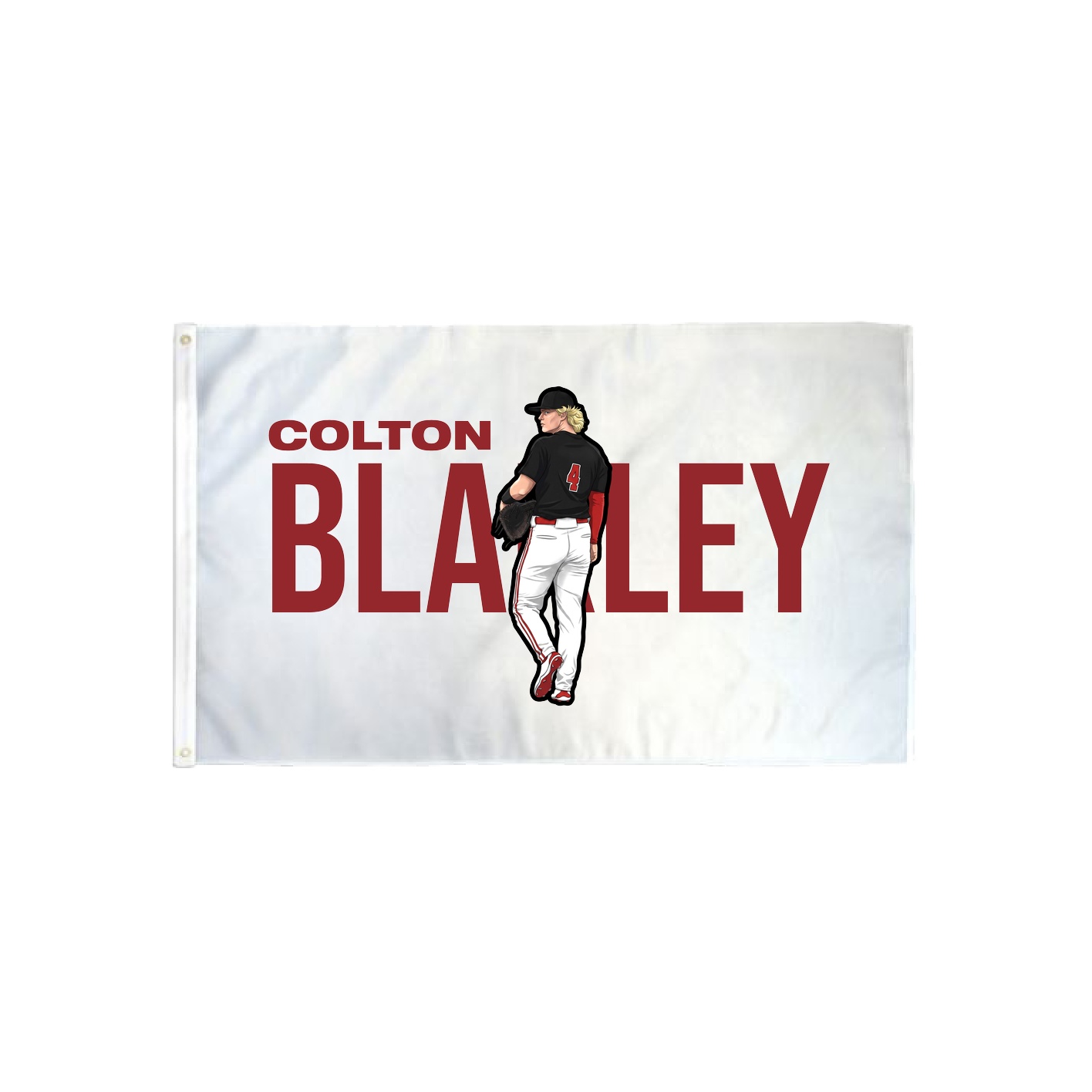 3x5 Flag — Player Name in Classic