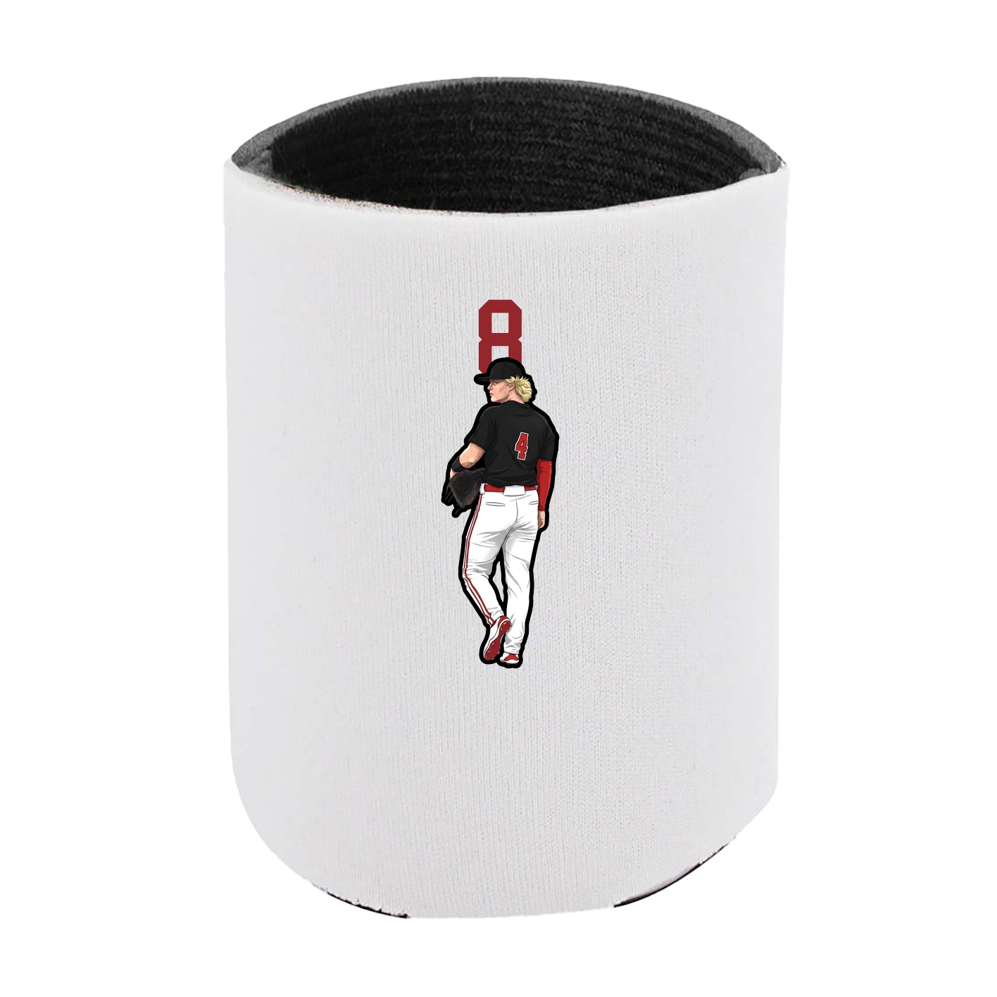 Can Holder — Number Top in White