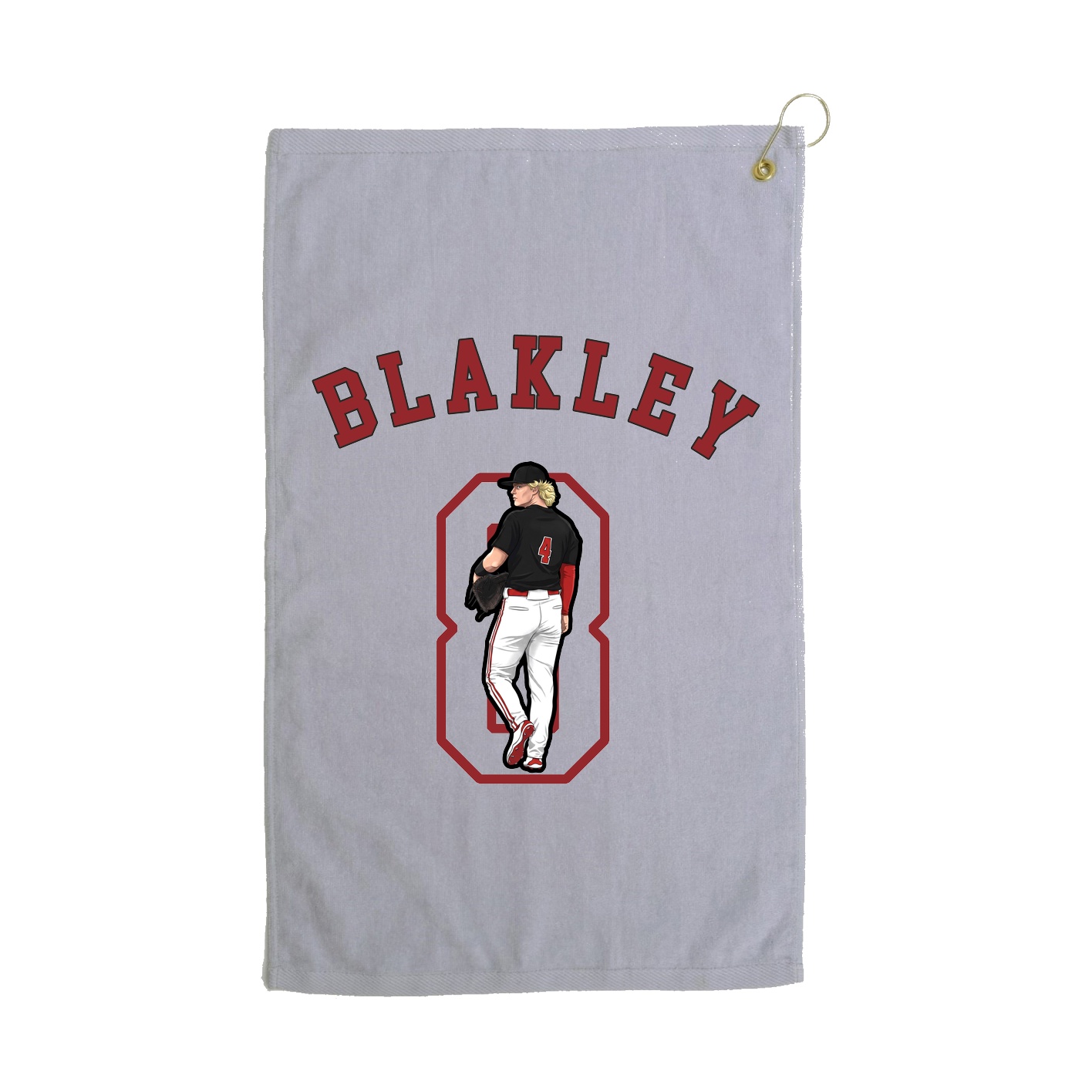 Golf Towel — Shirsey Arch in Grey