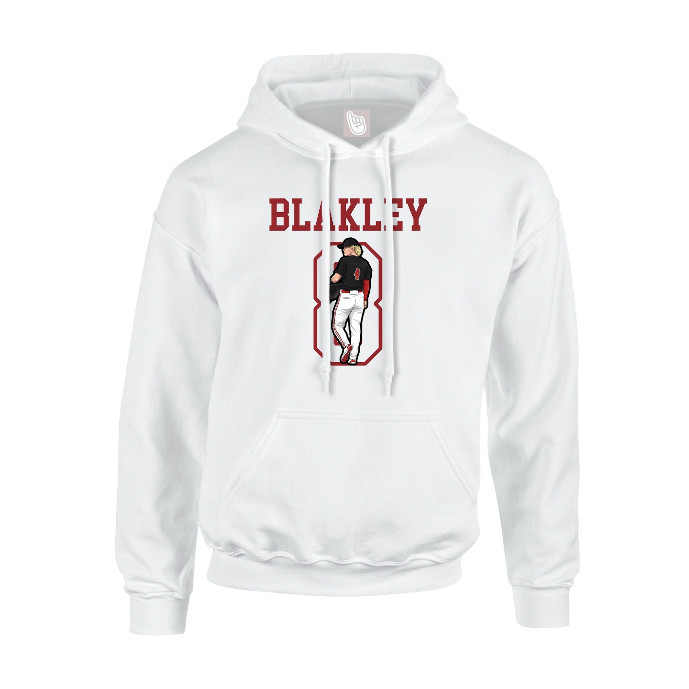Youth Hoodie — Shirsey in White
