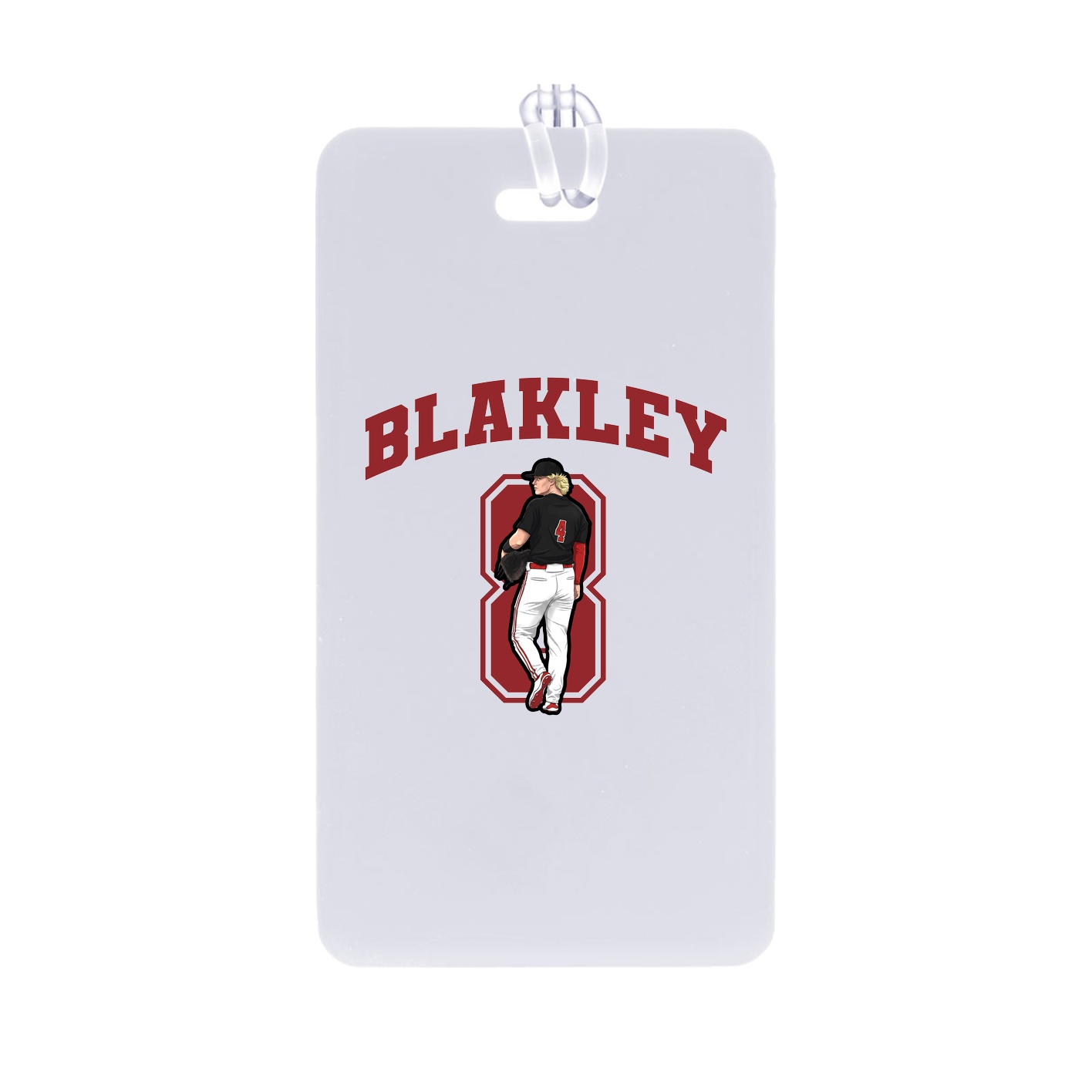 Bag Tag — Number in Classic