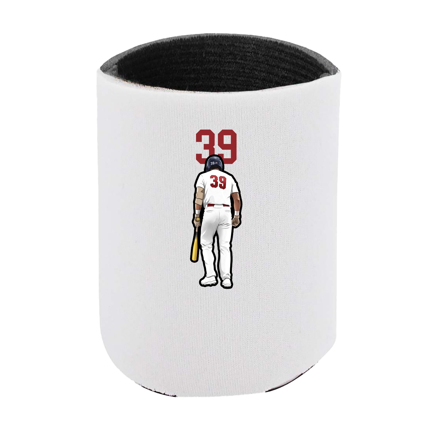Can Holder — Number Top in White
