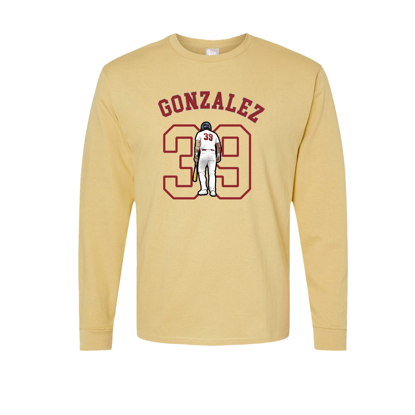 Long Sleeve Tee — Shirsey Arch in Vegas Gold