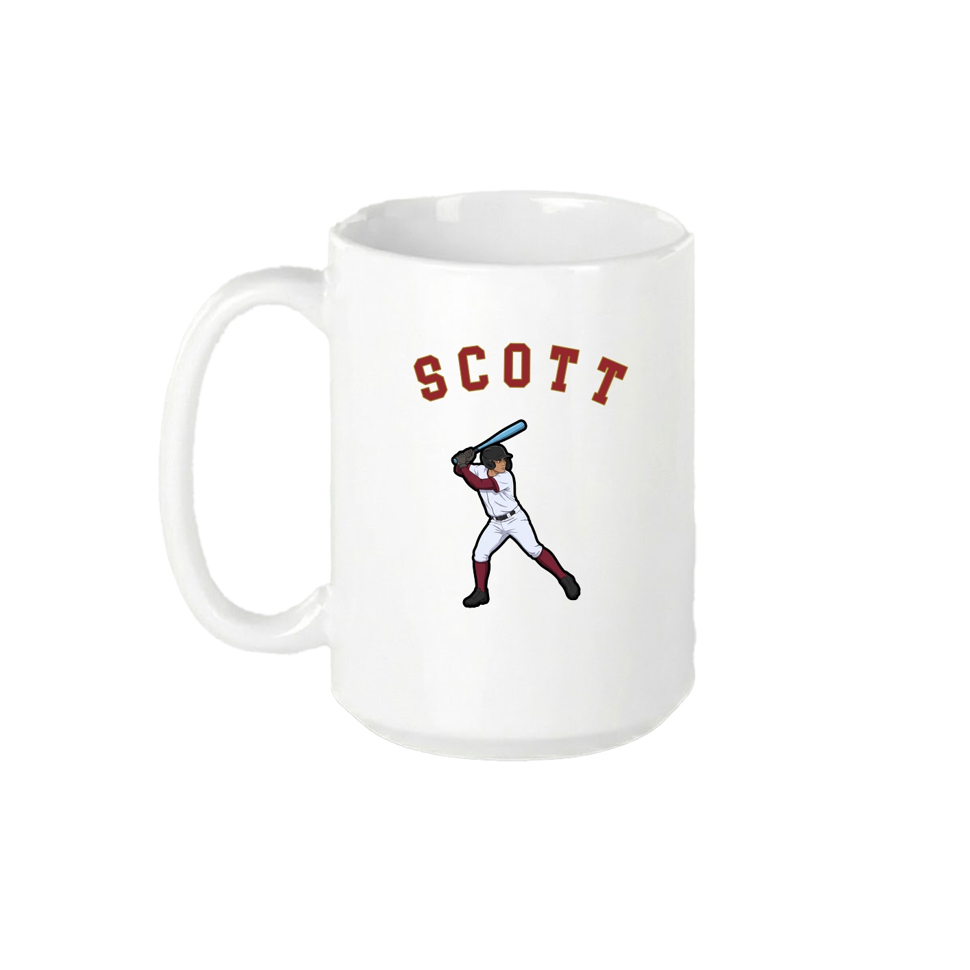 15oz Coffee Mug — Shirsey Arch in White