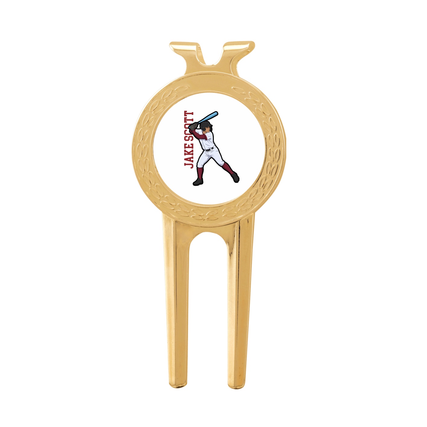 Divot Tool with Ball Marker — Name Vertical in Classic