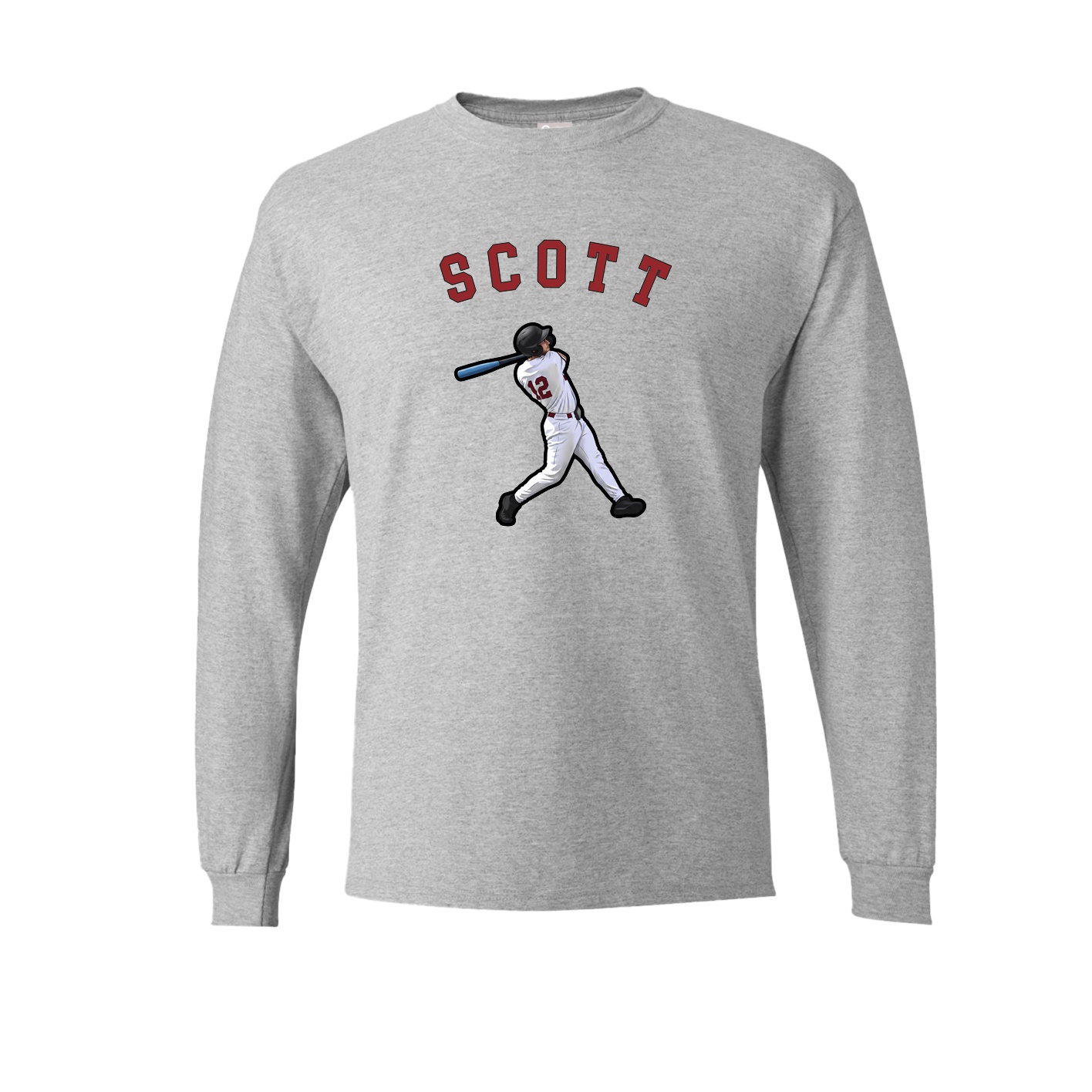 Long Sleeve Tee — Shirsey Arch in Grey