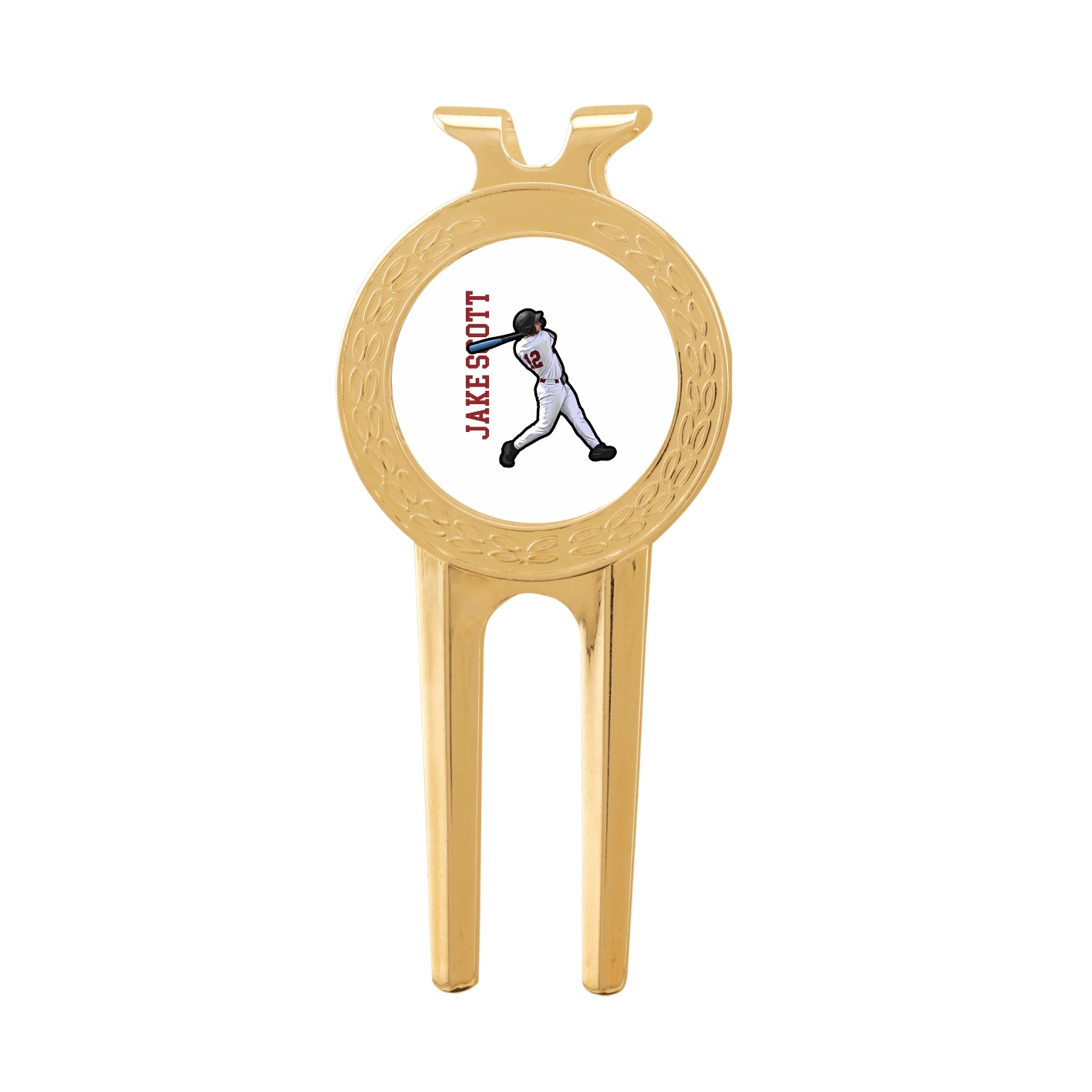 Divot Tool with Ball Marker — Name Vertical in Classic