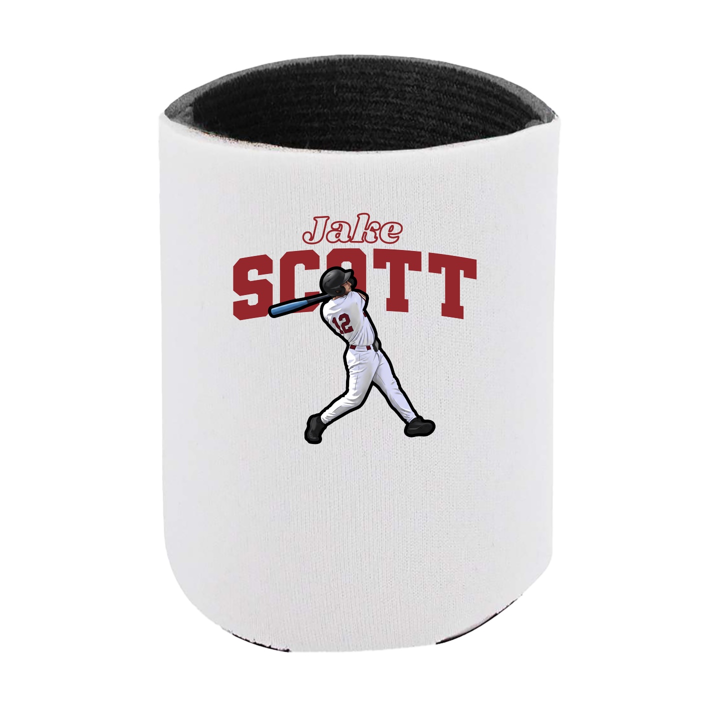 Can Holder — Name Arch in White