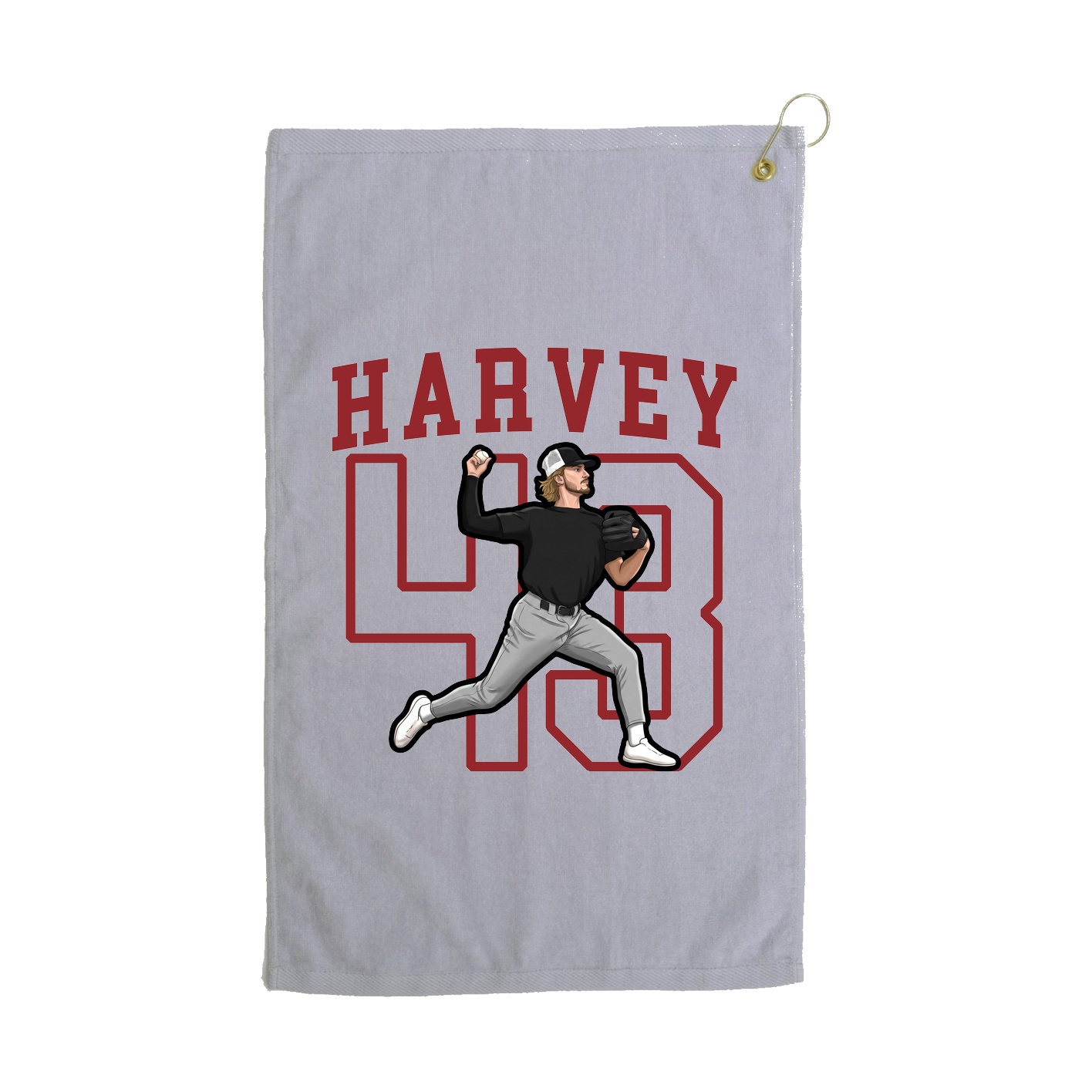Golf Towel — Shirsey in Grey