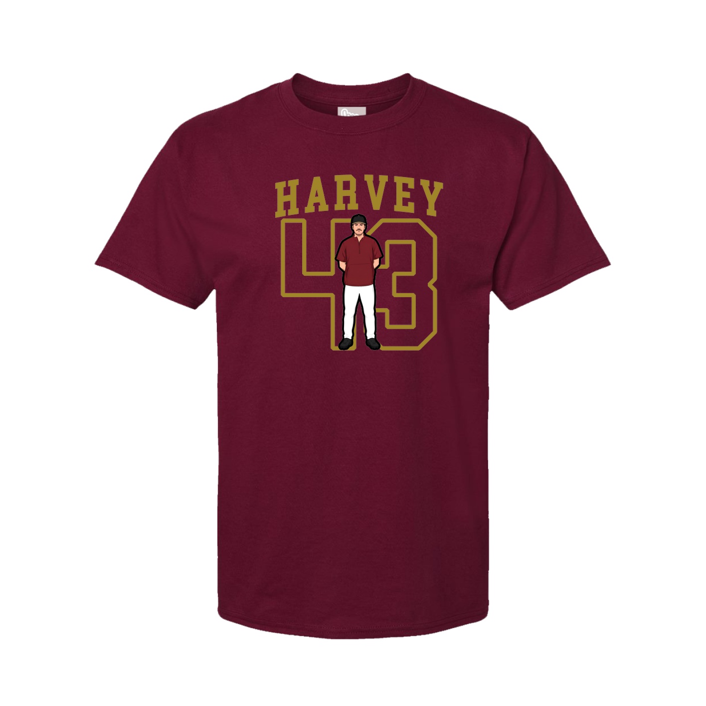 Youth Tee — Shirsey in Cardinal
