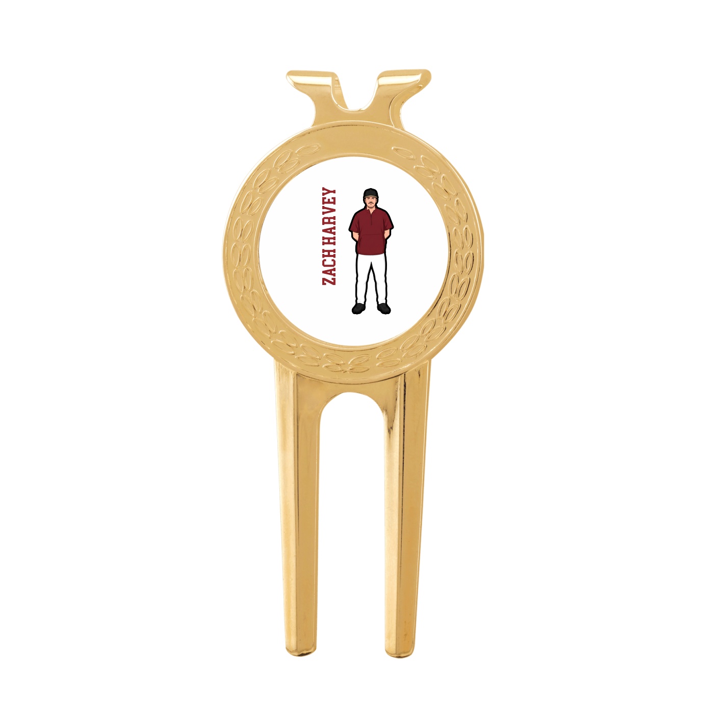 Divot Tool with Ball Marker — Name Vertical in Classic