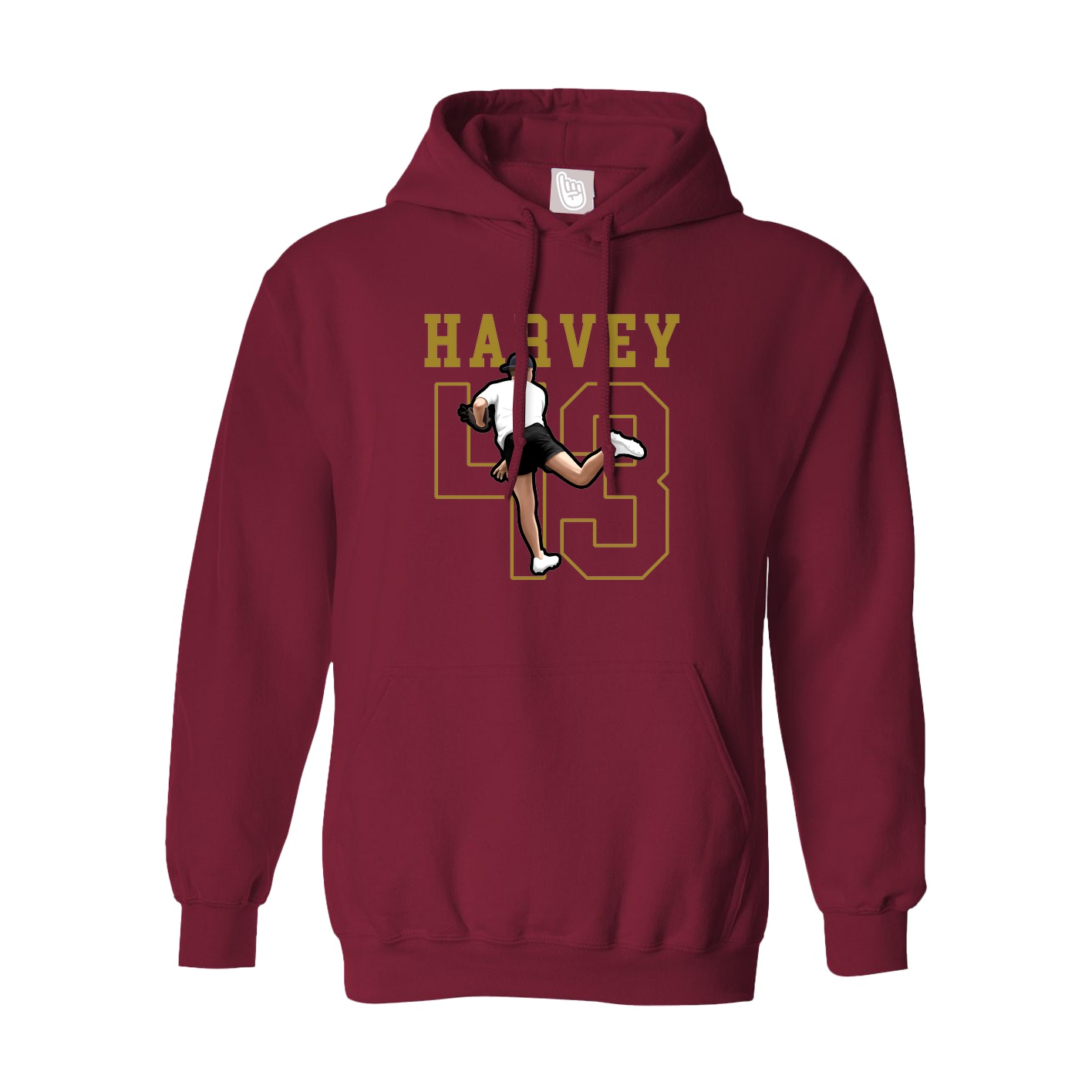 Hoodie — Shirsey in Cardinal