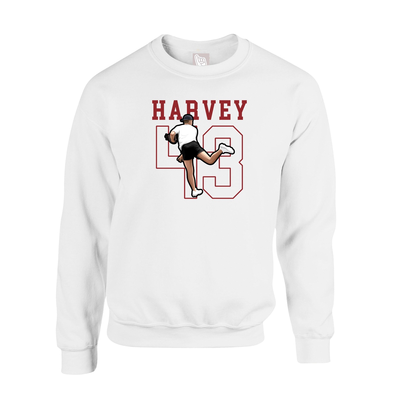 Fleece Crew — Shirsey in White