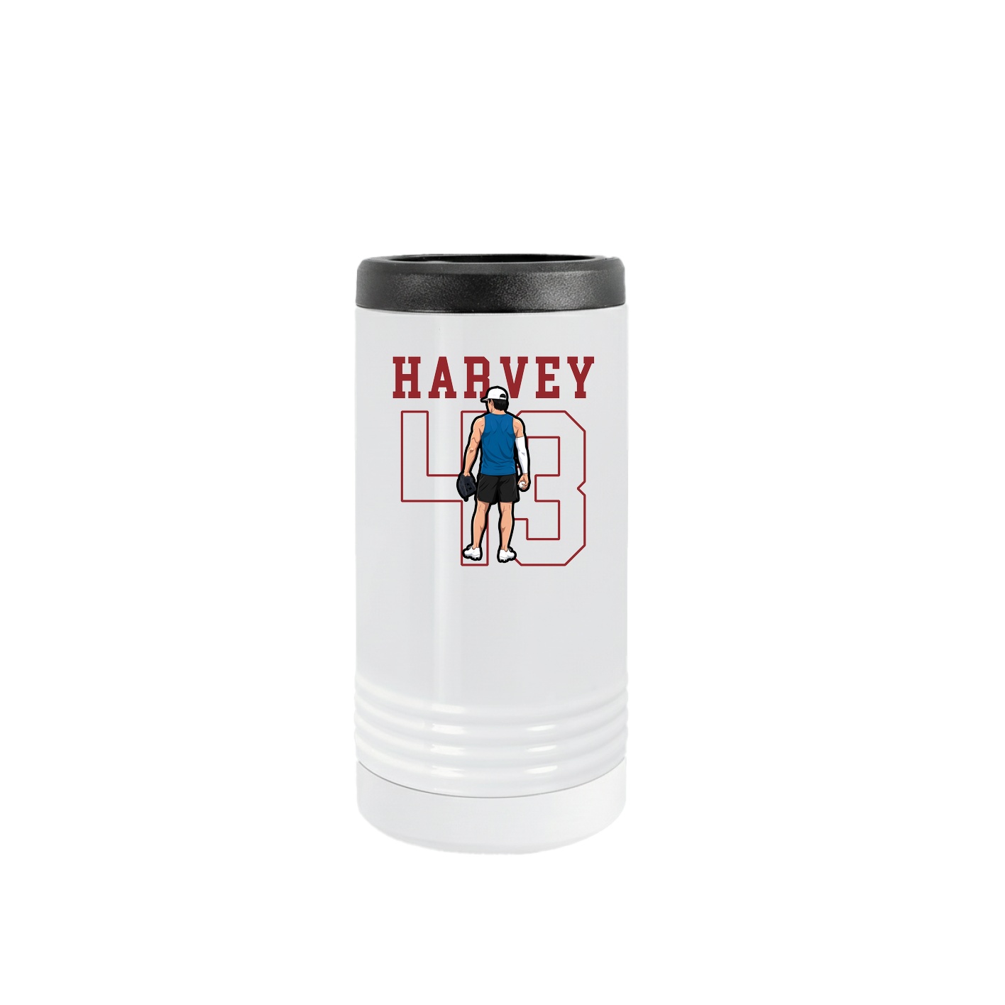 Slim Beverage Holder — Shirsey in White