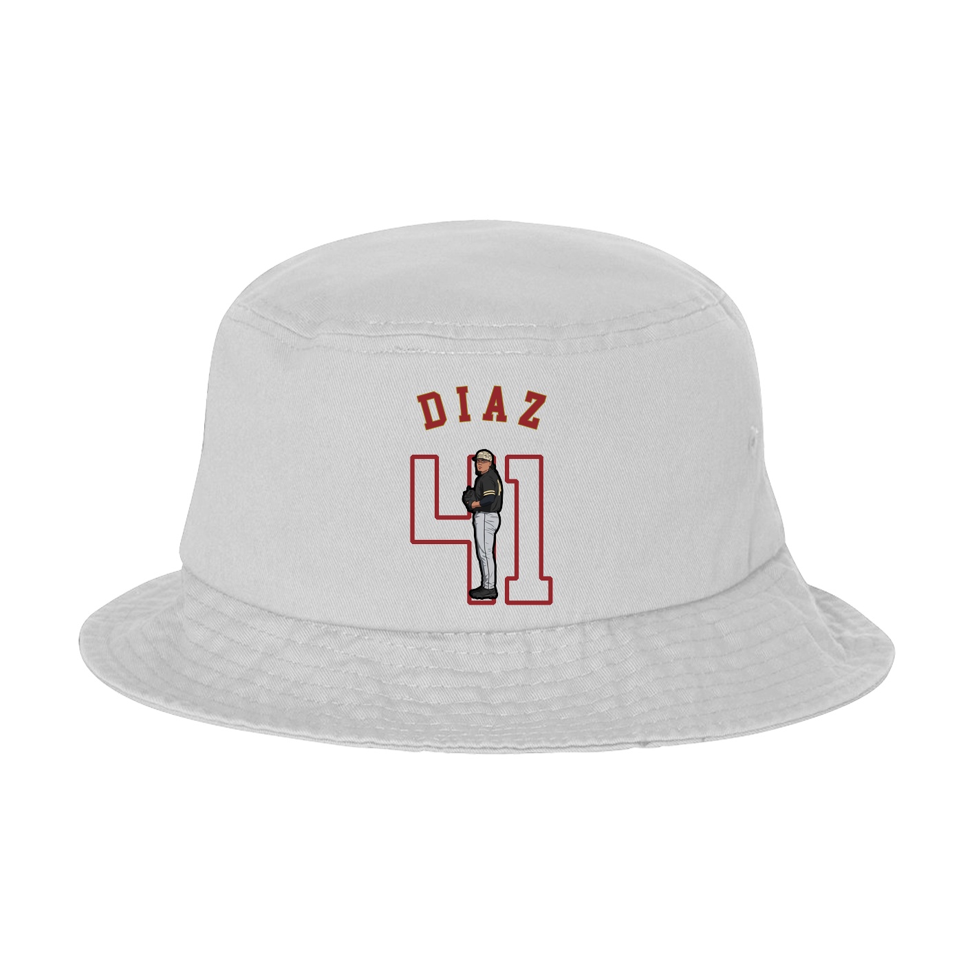 Bucket Cap — Shirsey Arch in White
