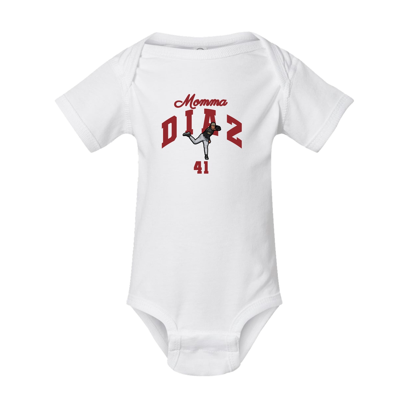 Baby Onesie — Mothers Day Arch in White