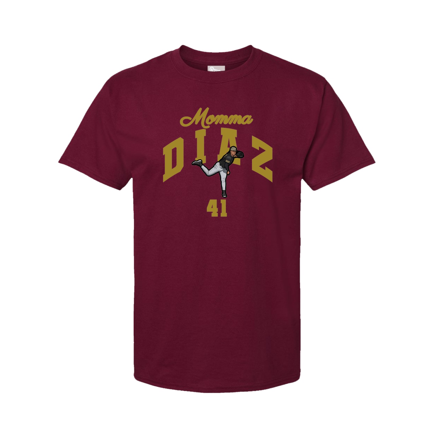 Tee — Mothers Day Arch in Cardinal