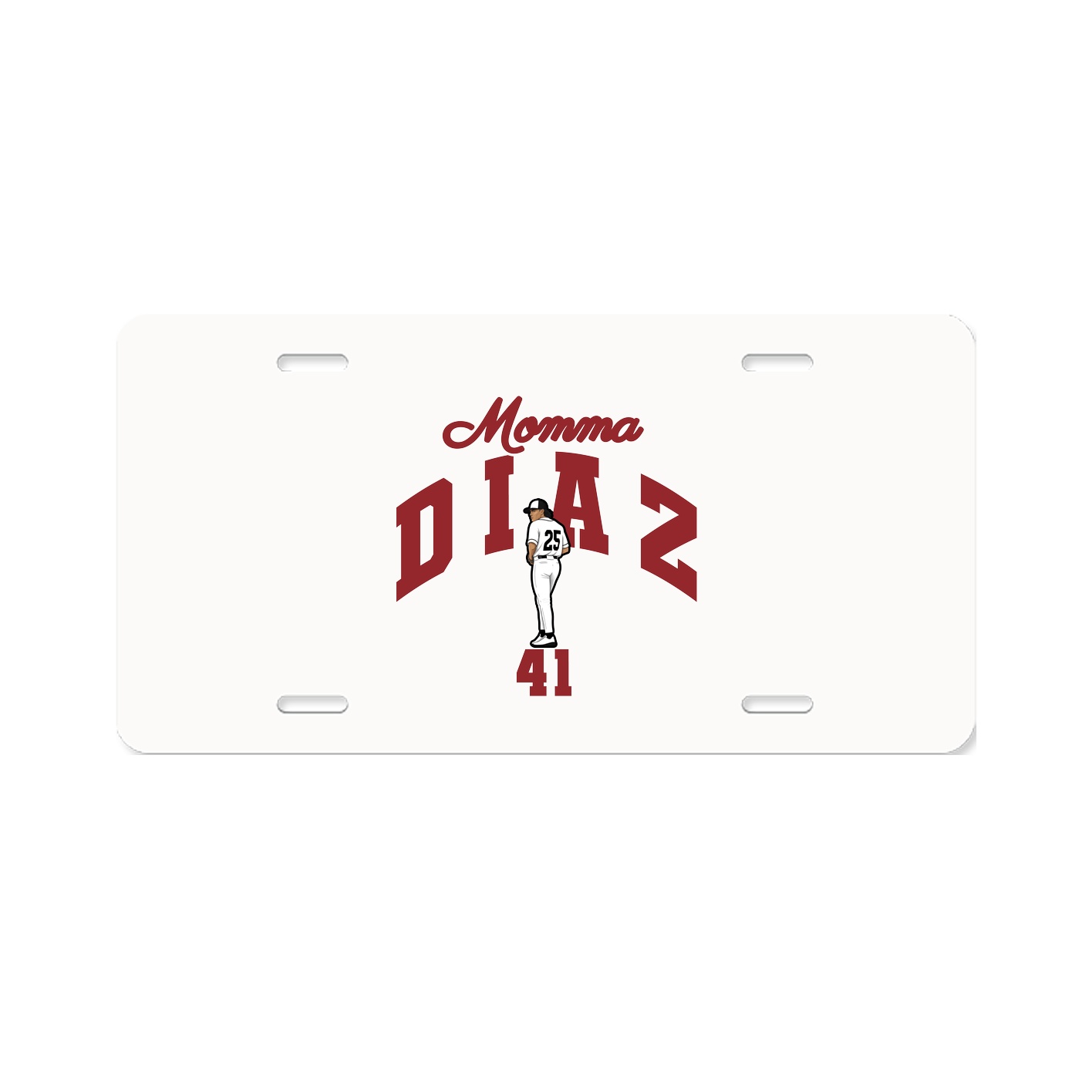 License Plate — Mothers Day Arch in Classic