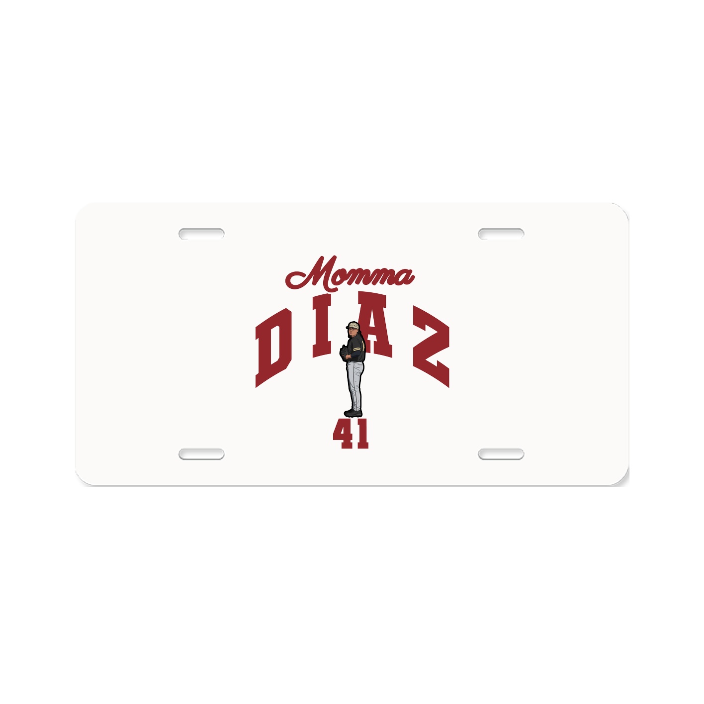 License Plate — Mothers Day Arch in Classic