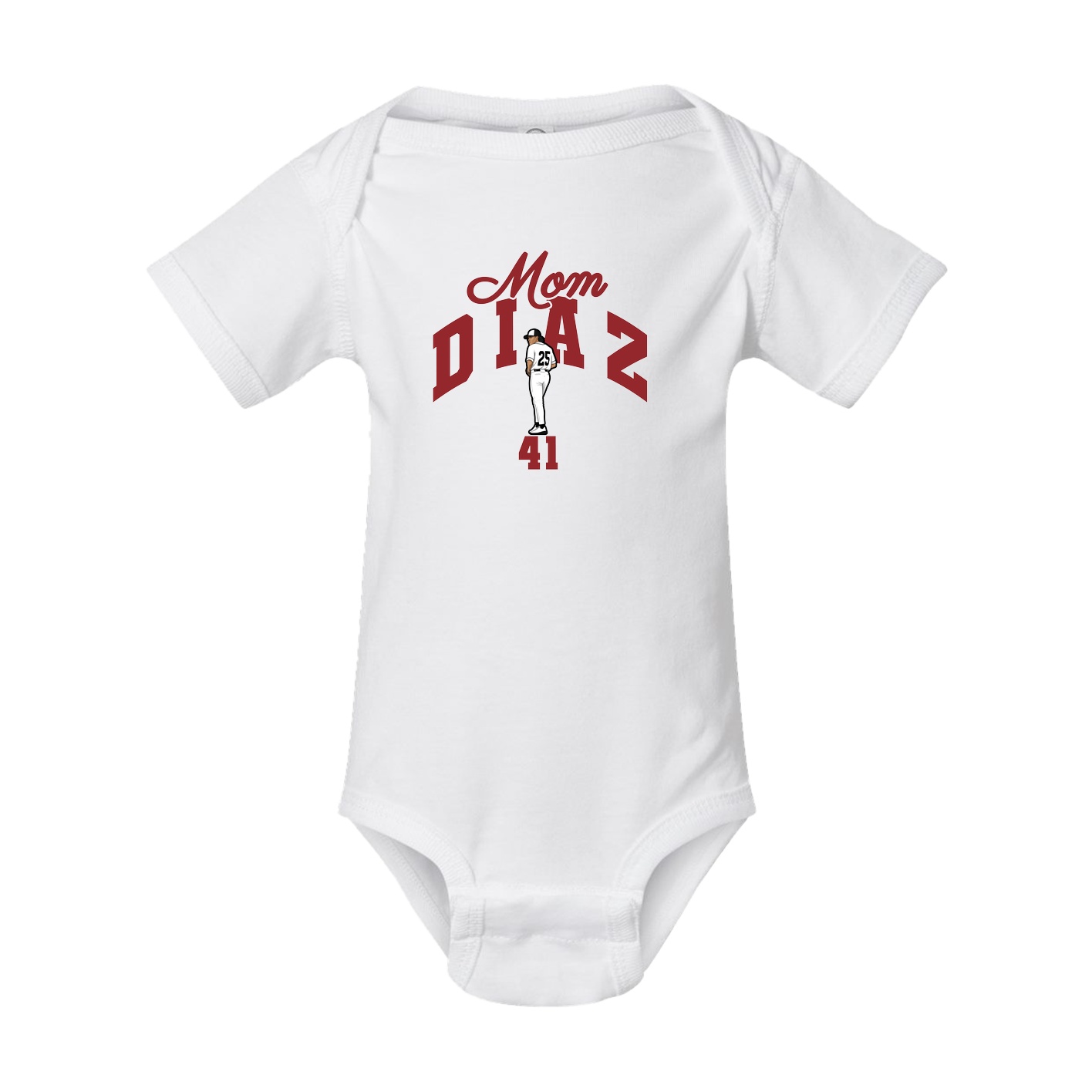 Baby Onesie — Mothers Day Arch in White