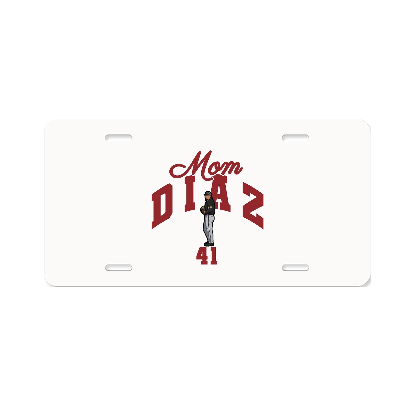 License Plate — Mothers Day Arch in Classic
