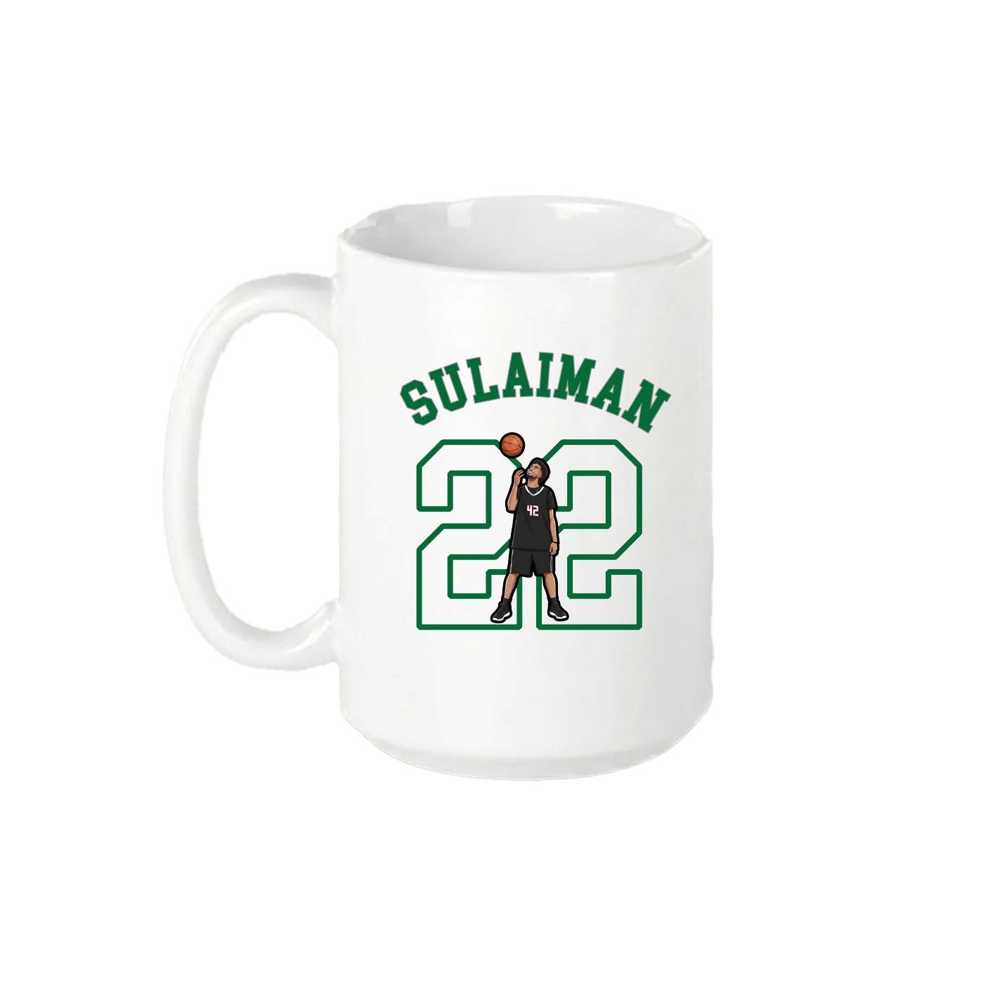 15oz Coffee Mug — Shirsey Arch in White
