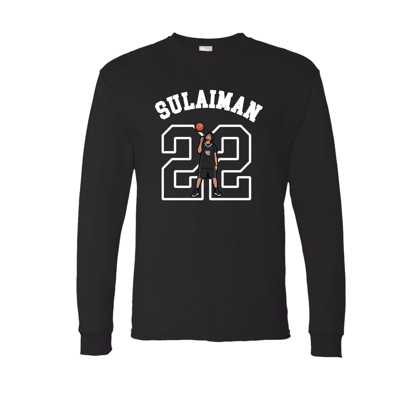 Long Sleeve Tee — Shirsey Arch in Black